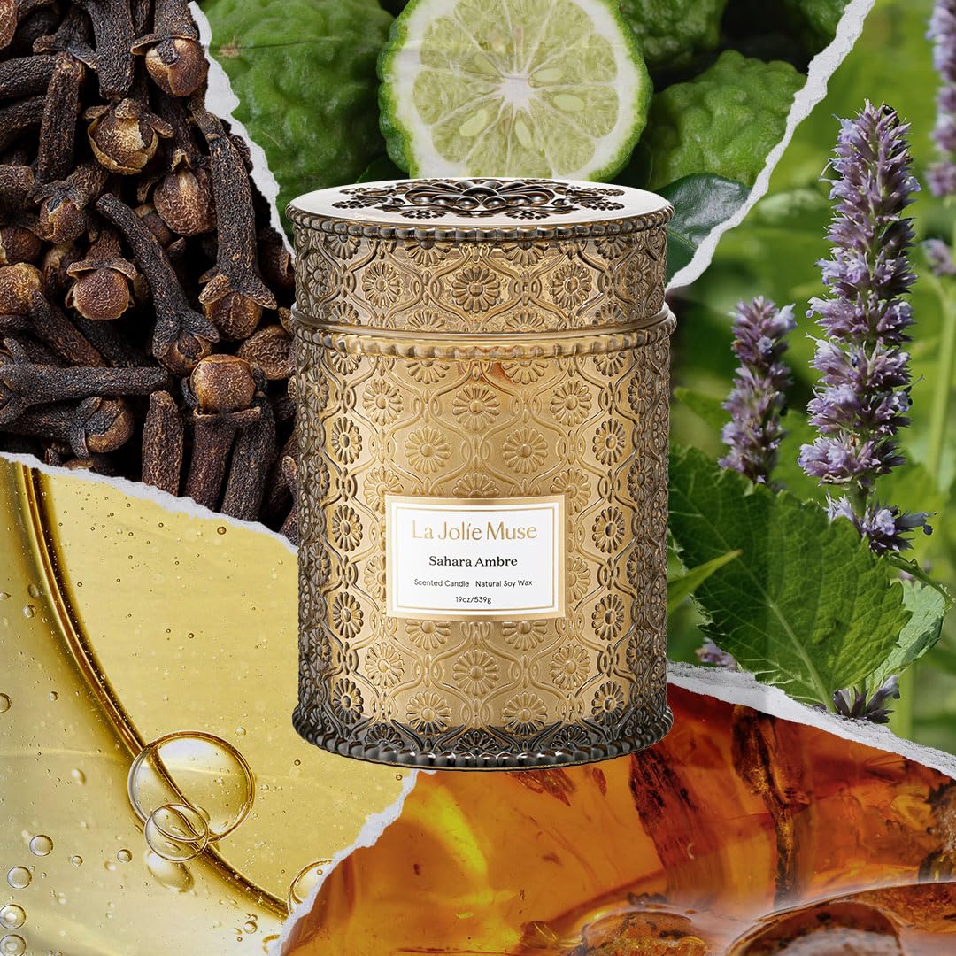 LA JOLIE MUSE Glass Jar Candle