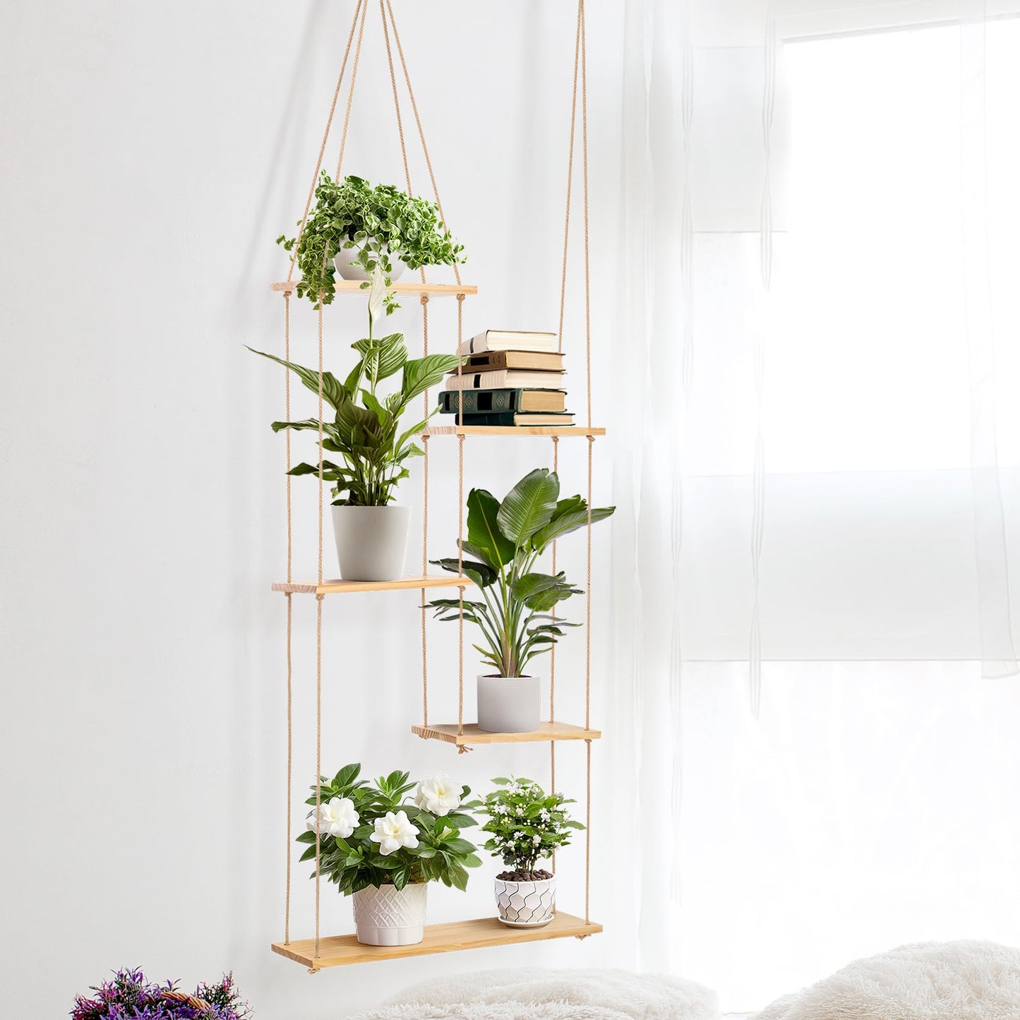 Hanging Plant Shelf