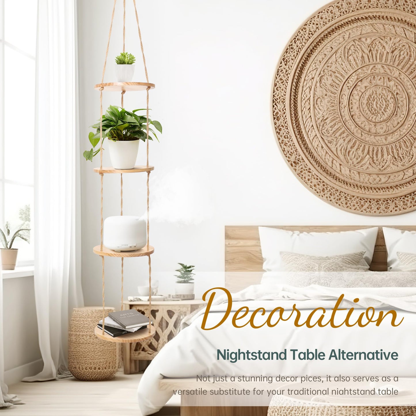 Hanging Plant Shelf