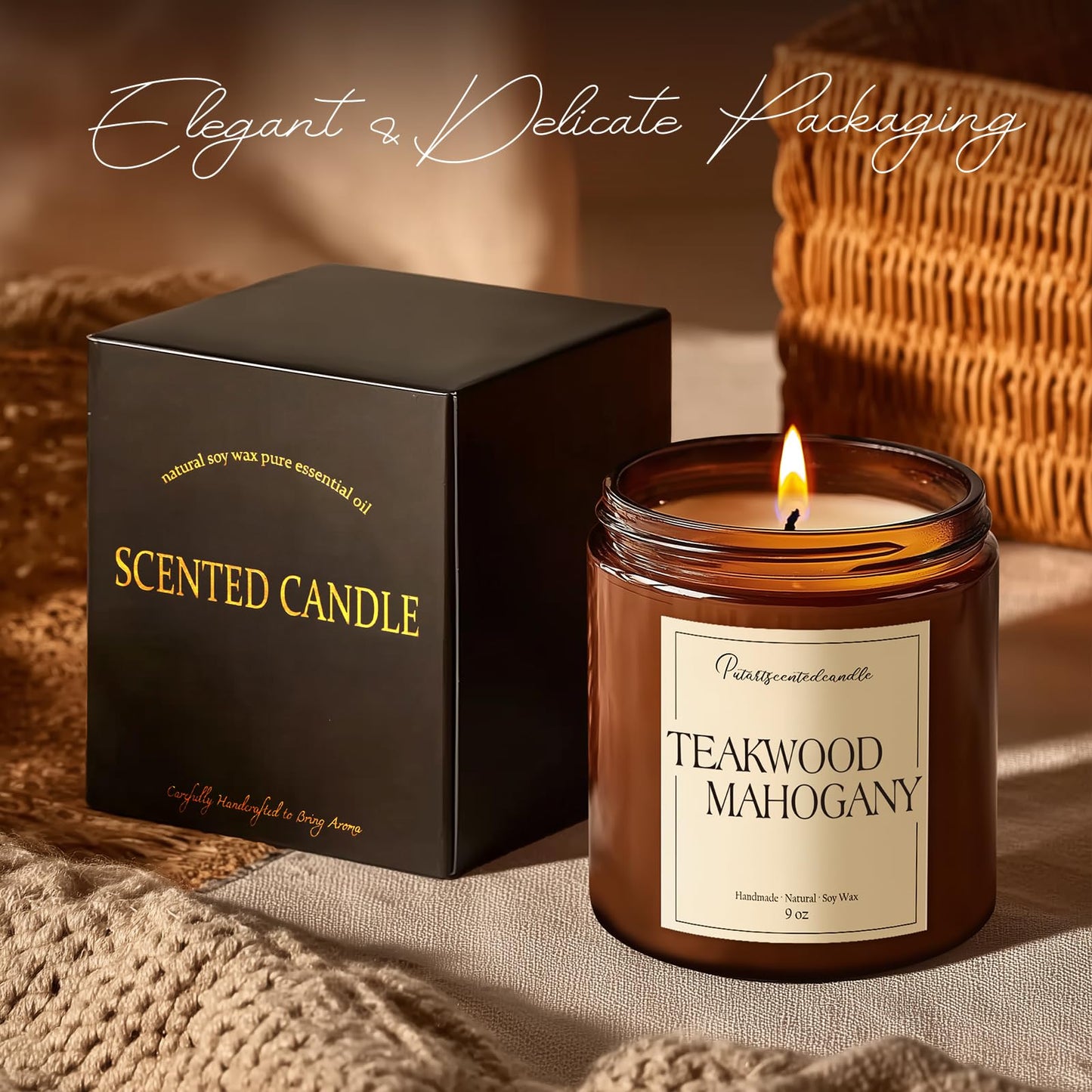 Natural Soy Wax Aromatherapy