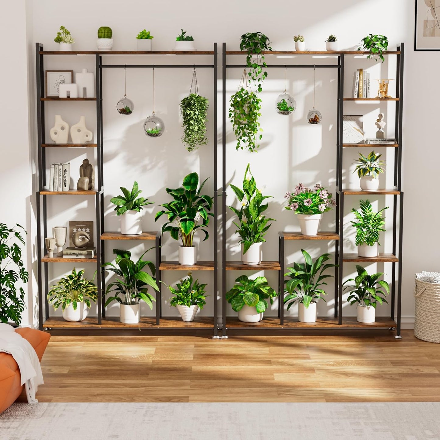 8-Tier Plant Stand with Grow Lights