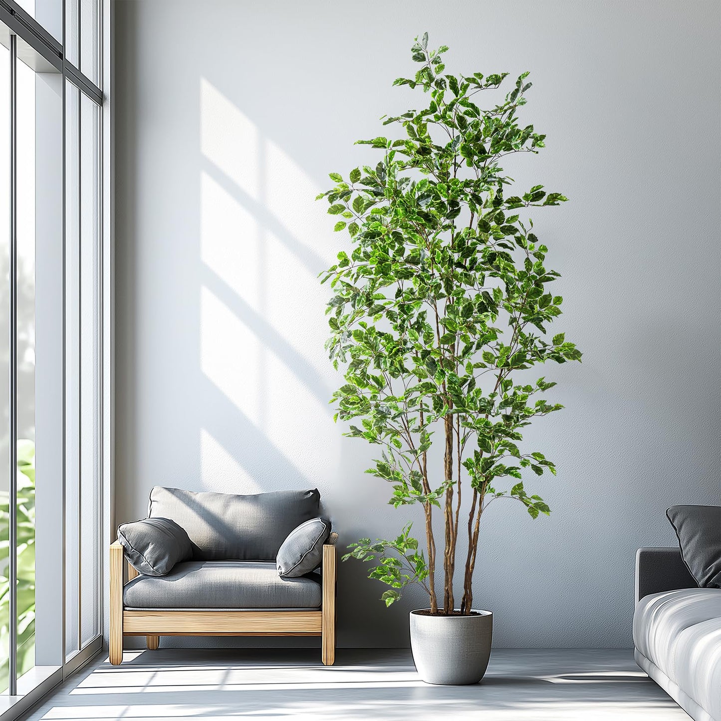 Artificial Ficus Tree & Planter