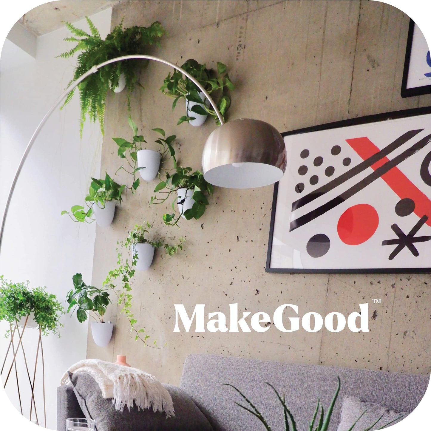 Self-Watering Wall Planter Set