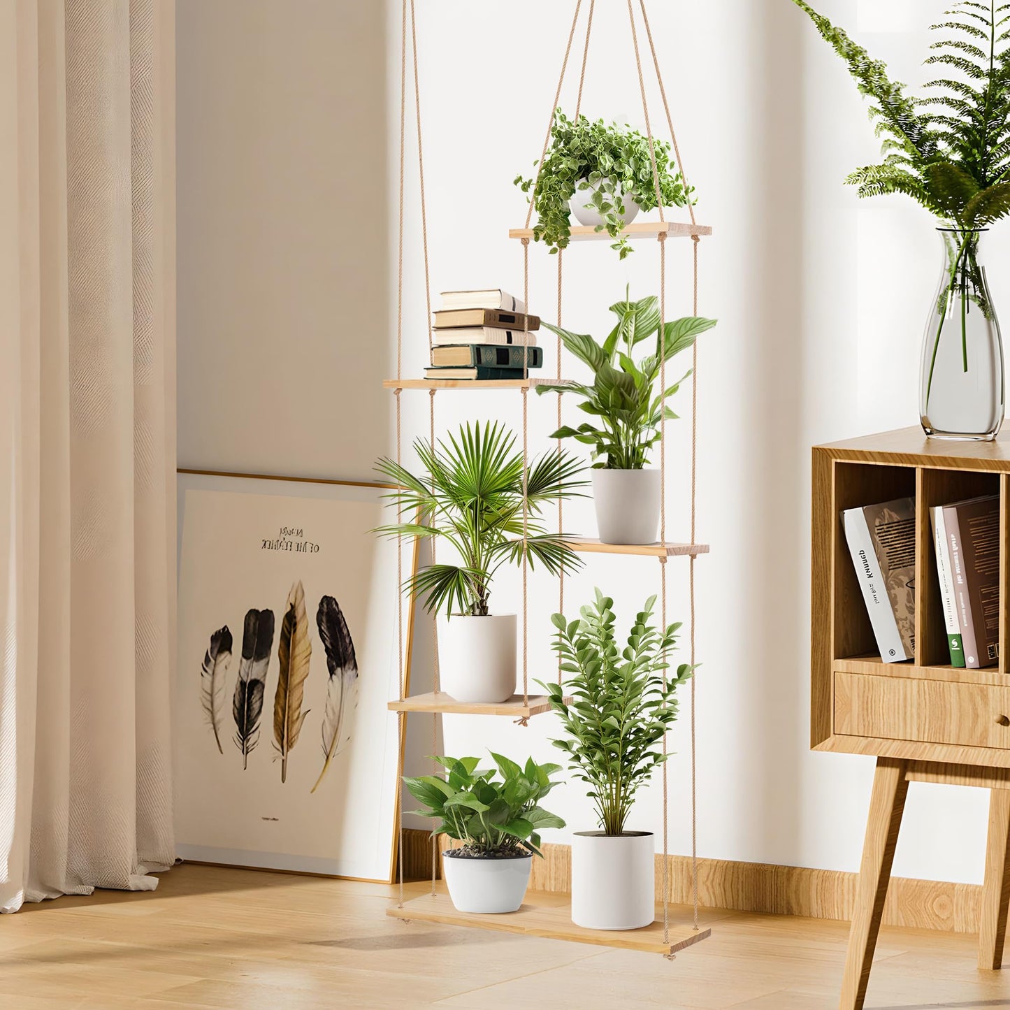 Hanging Plant Shelf