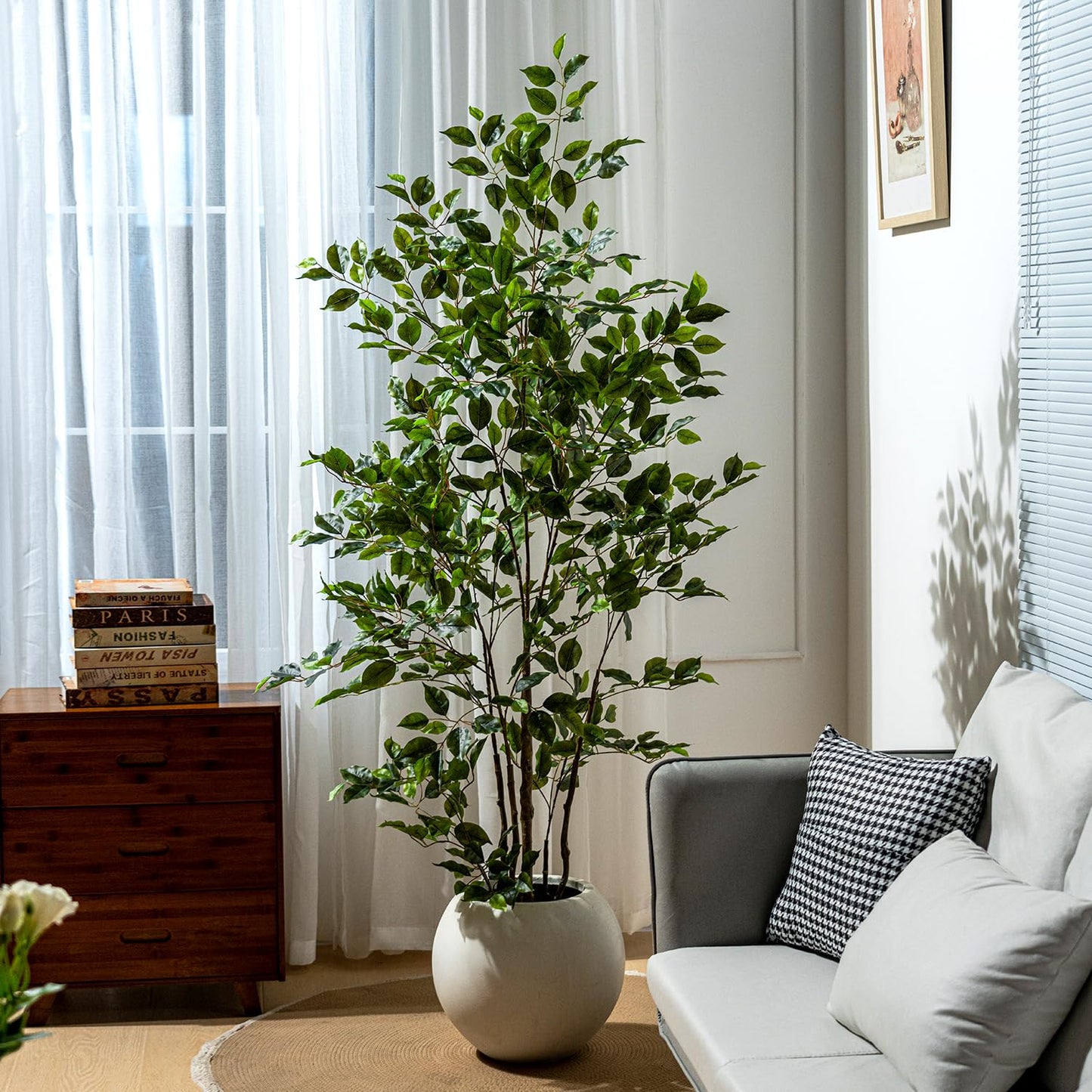 Artificial Ficus Tree & Planter