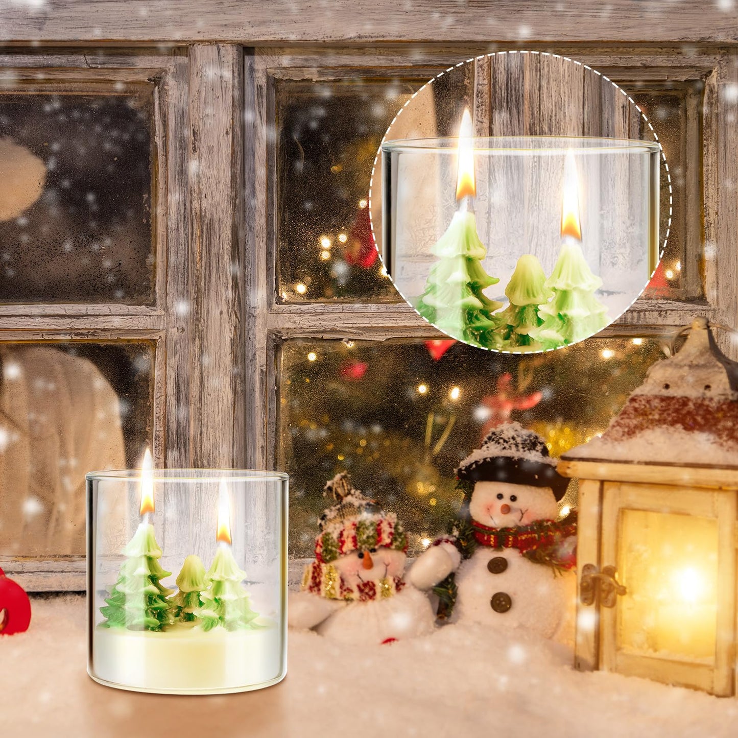 Cactus Terrarium Plant Candle