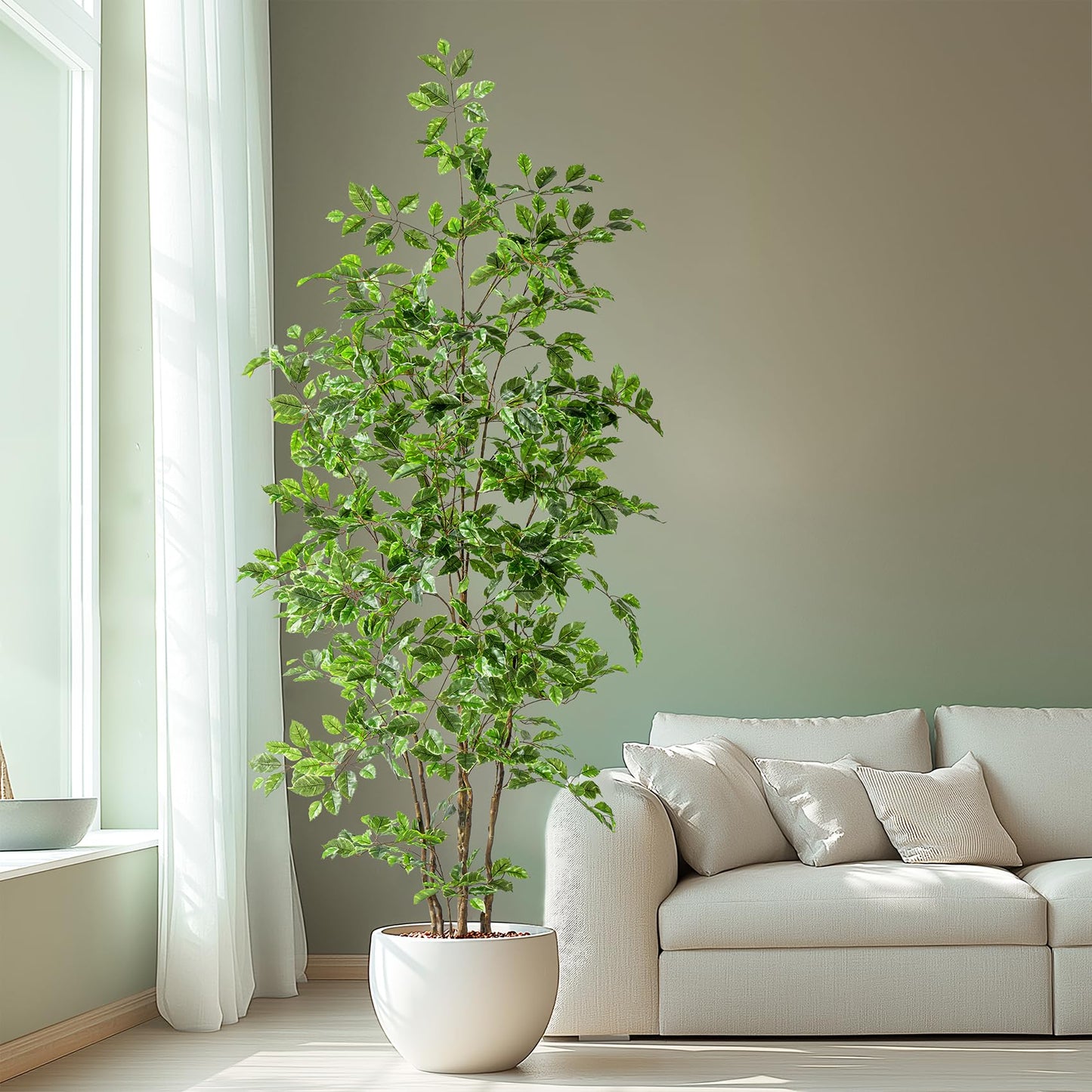 Artificial Ficus Tree & Planter