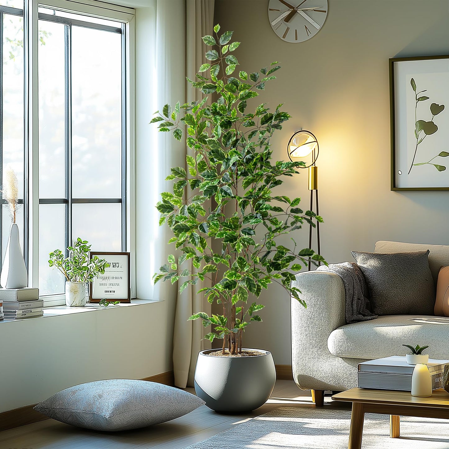 Artificial Ficus Tree & Planter
