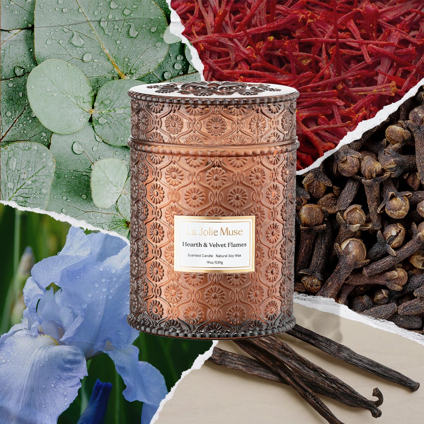 LA JOLIE MUSE Glass Jar Candle