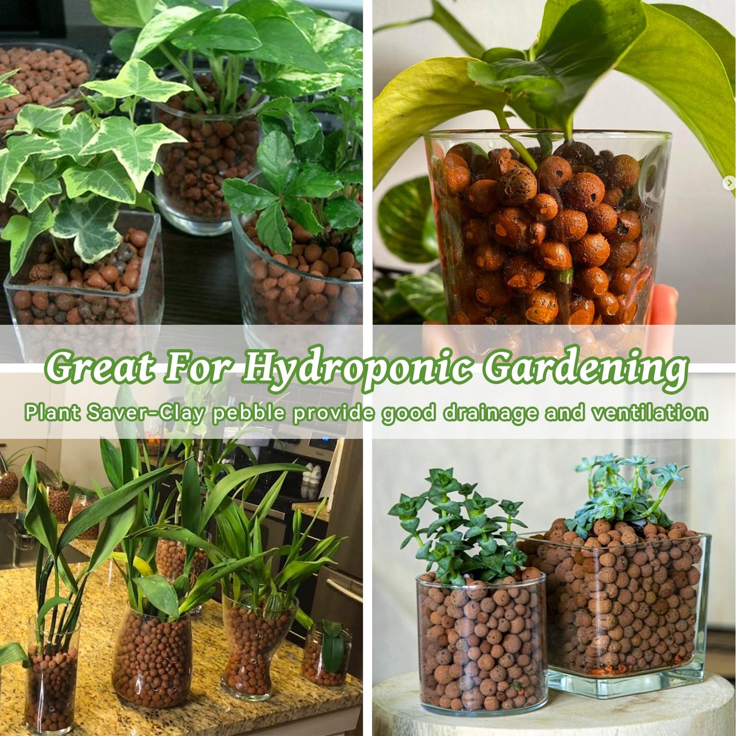 Organic Expanded Clay Pebbles for Plants | Leca