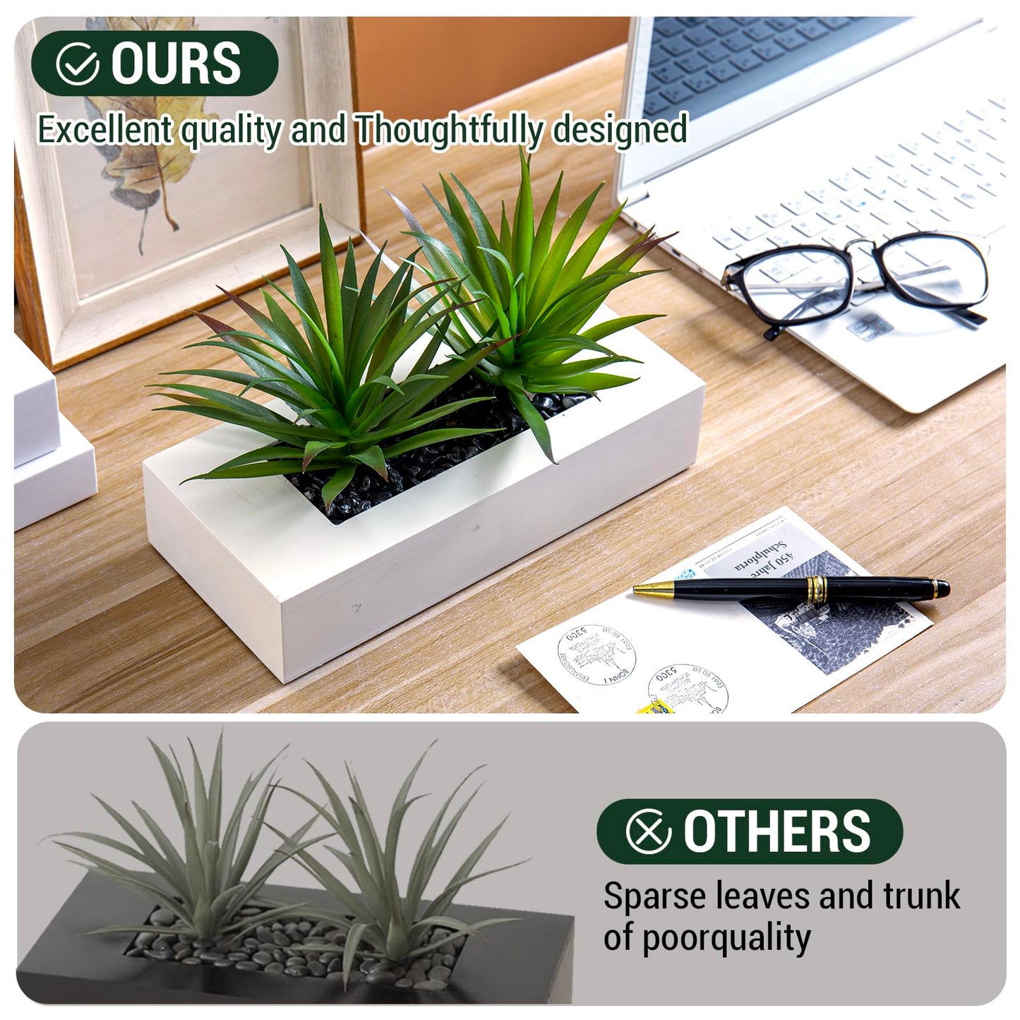 Faux Tabletop Plants