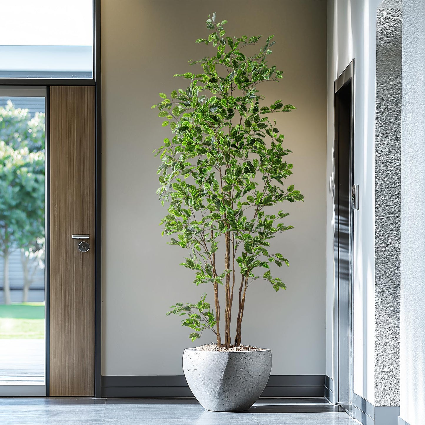 Artificial Ficus Tree & Planter