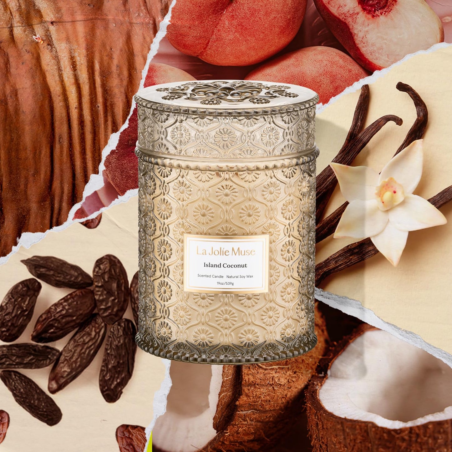 LA JOLIE MUSE Glass Jar Candle