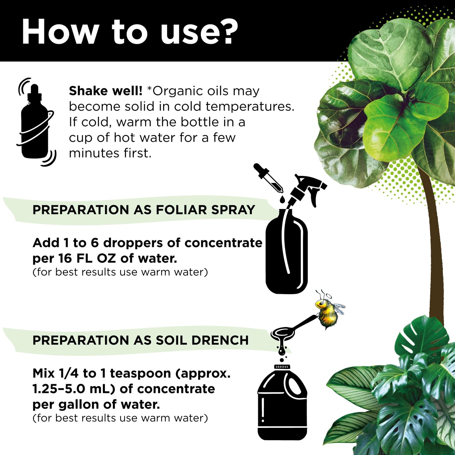 Big Leaf Energy Organic Neem Oil + Essential Oils