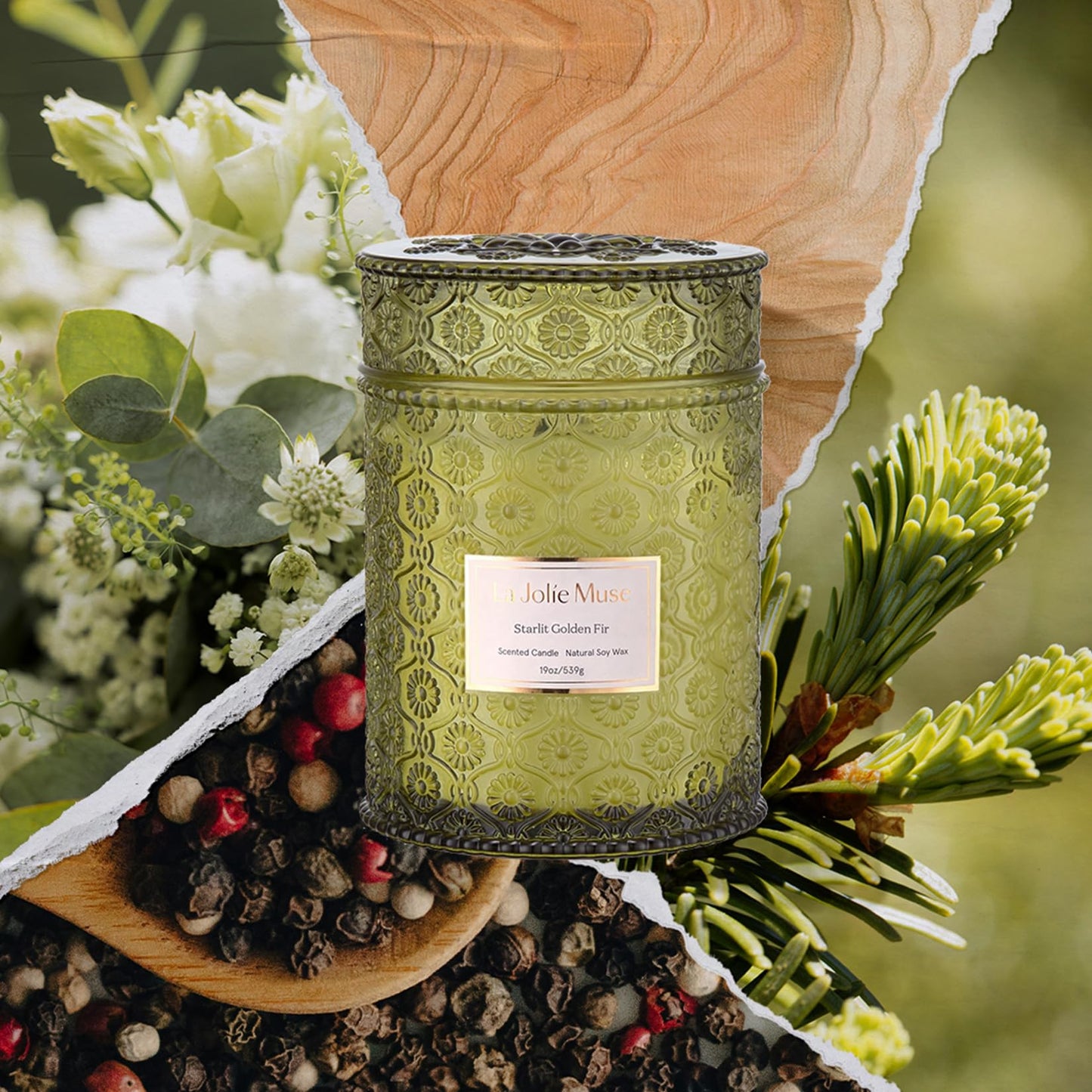 LA JOLIE MUSE Glass Jar Candle