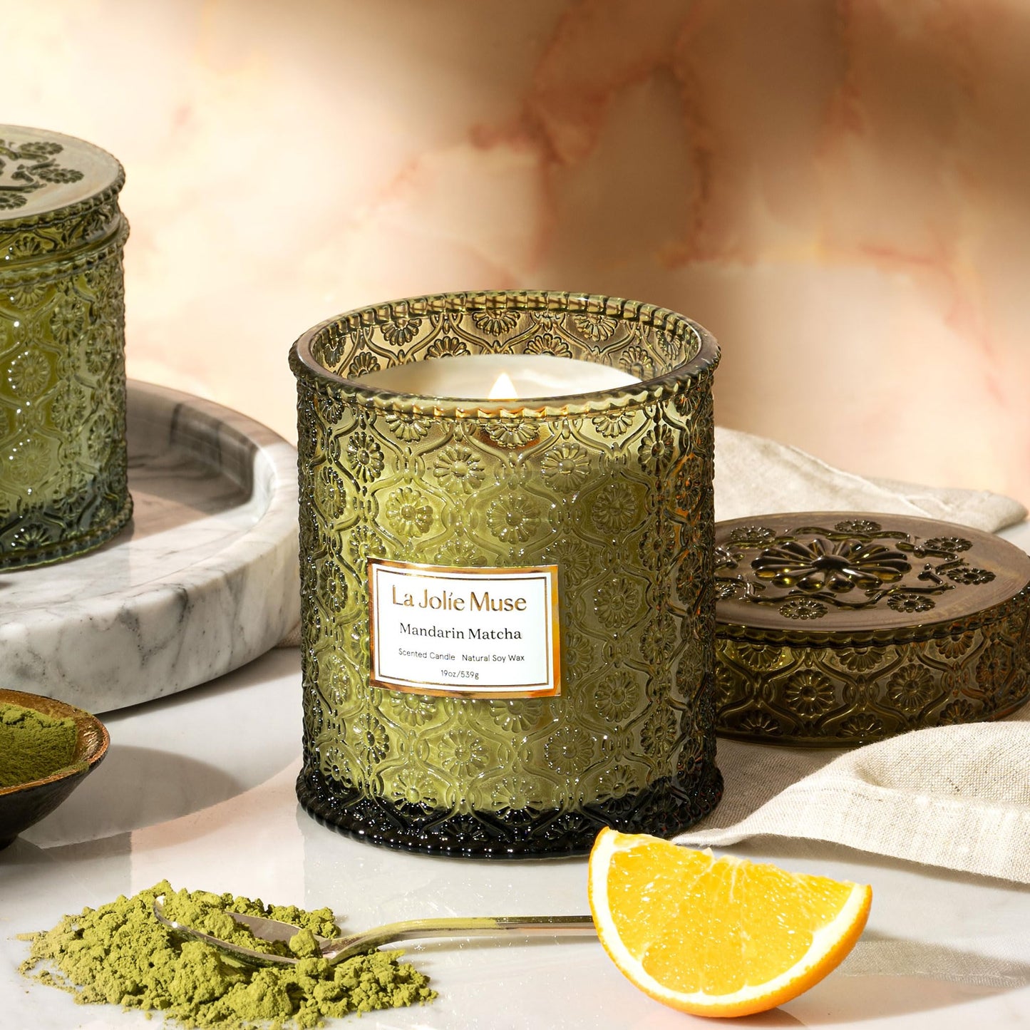 LA JOLIE MUSE Glass Jar Candle