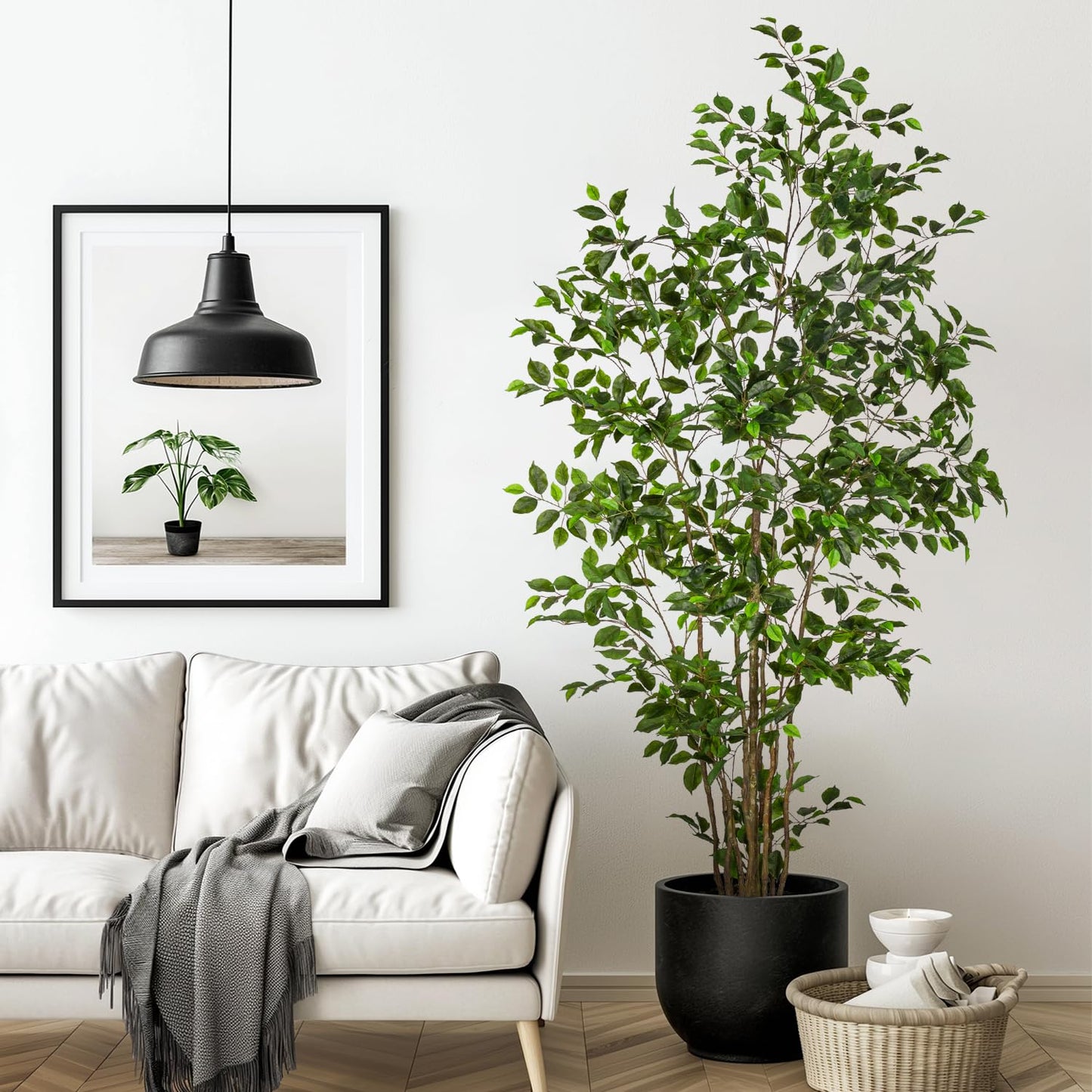 Artificial Ficus Tree & Planter