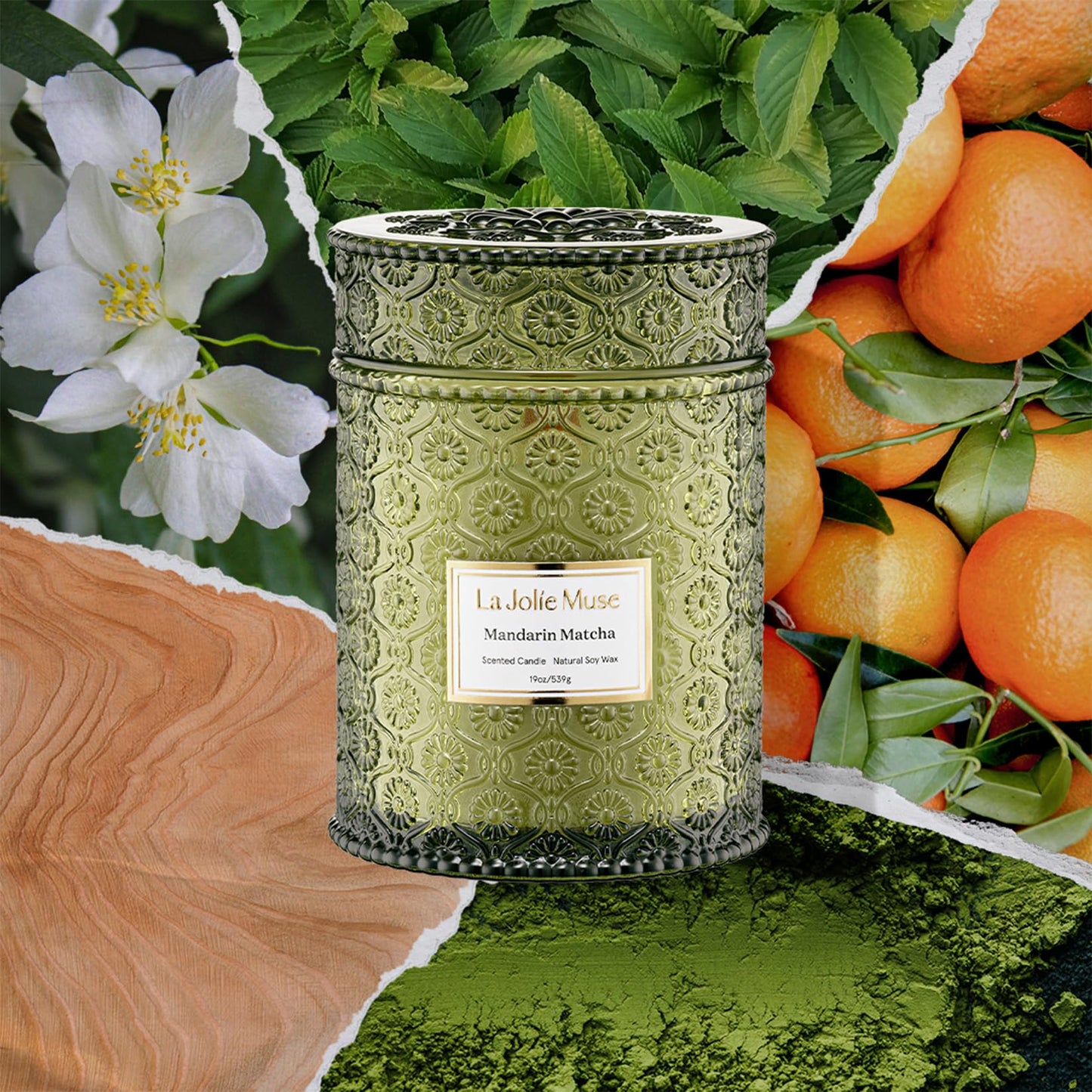 LA JOLIE MUSE Glass Jar Candle