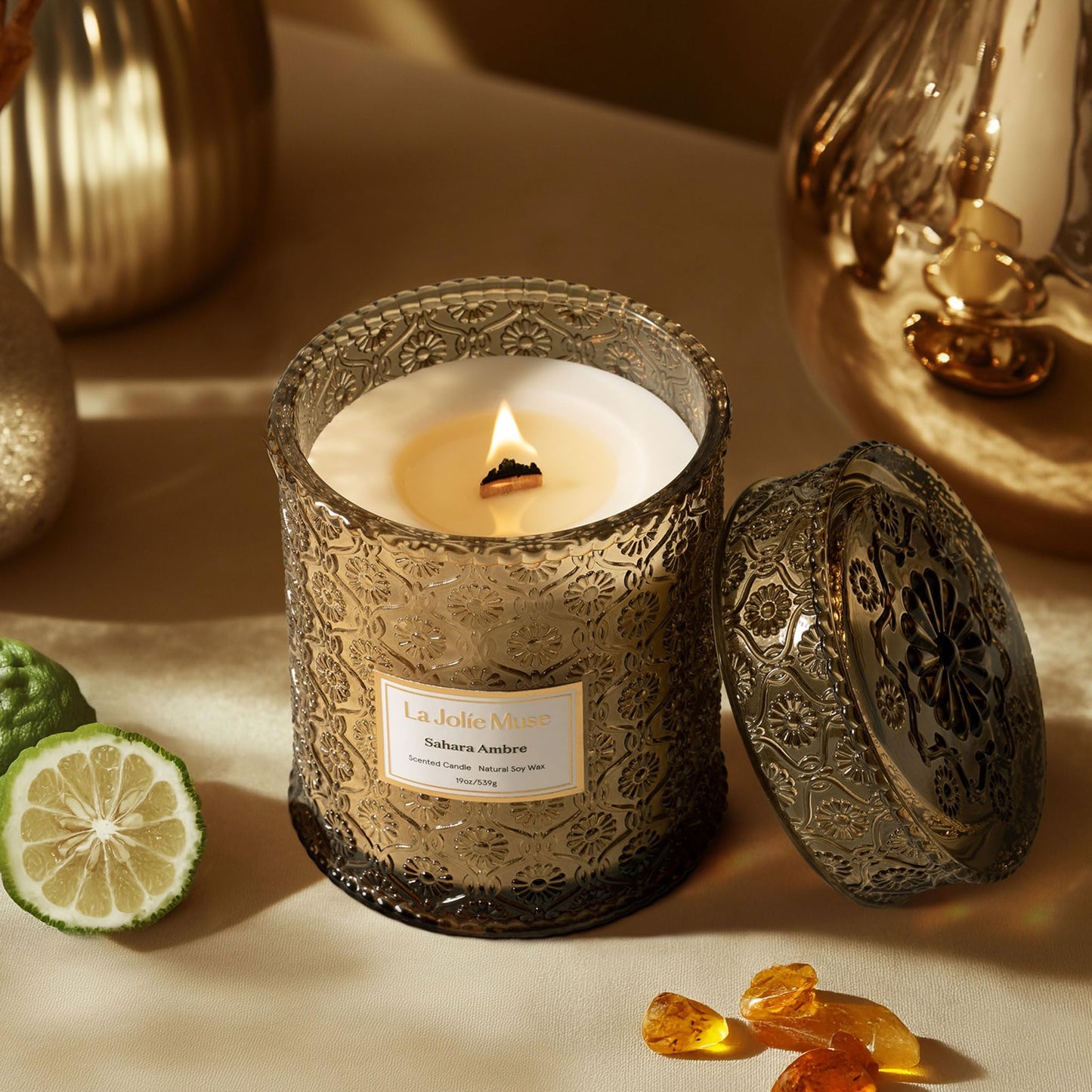 LA JOLIE MUSE Glass Jar Candle