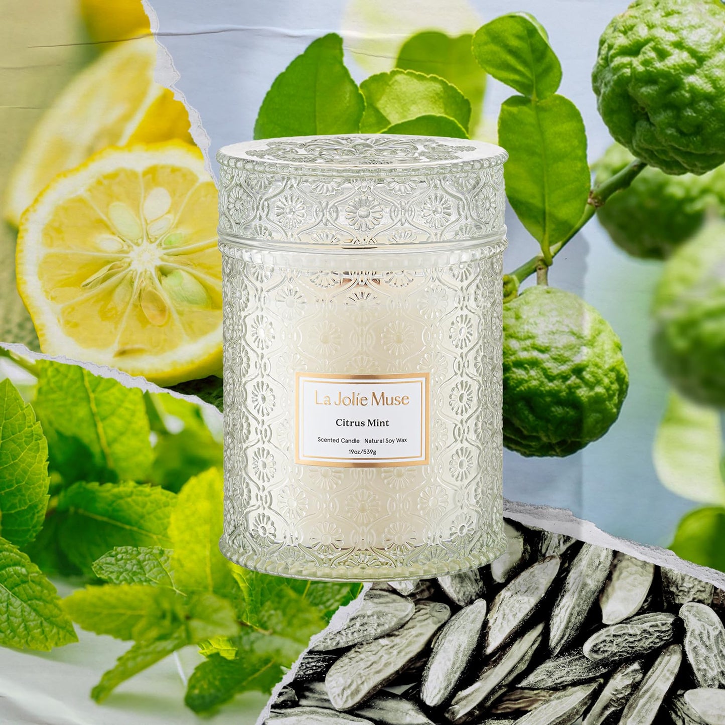 LA JOLIE MUSE Glass Jar Candle