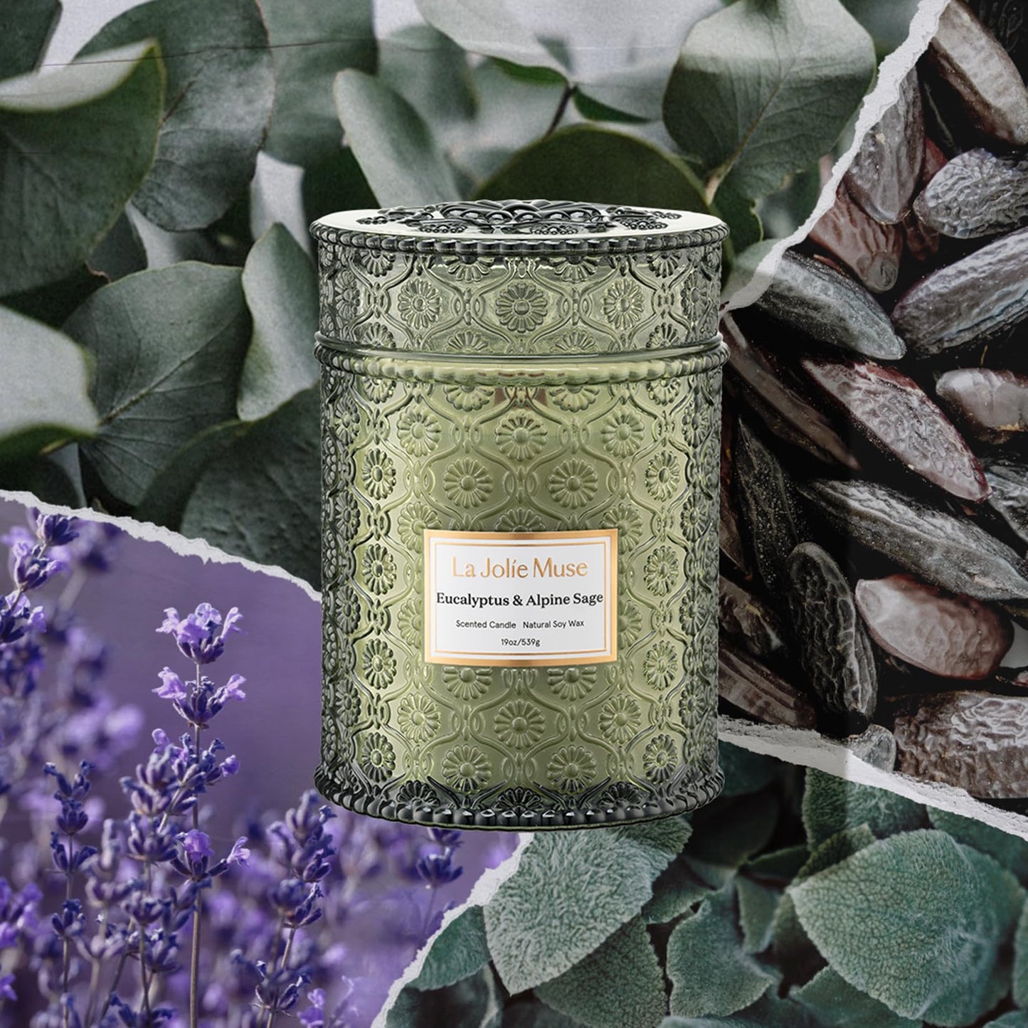 LA JOLIE MUSE Glass Jar Candle