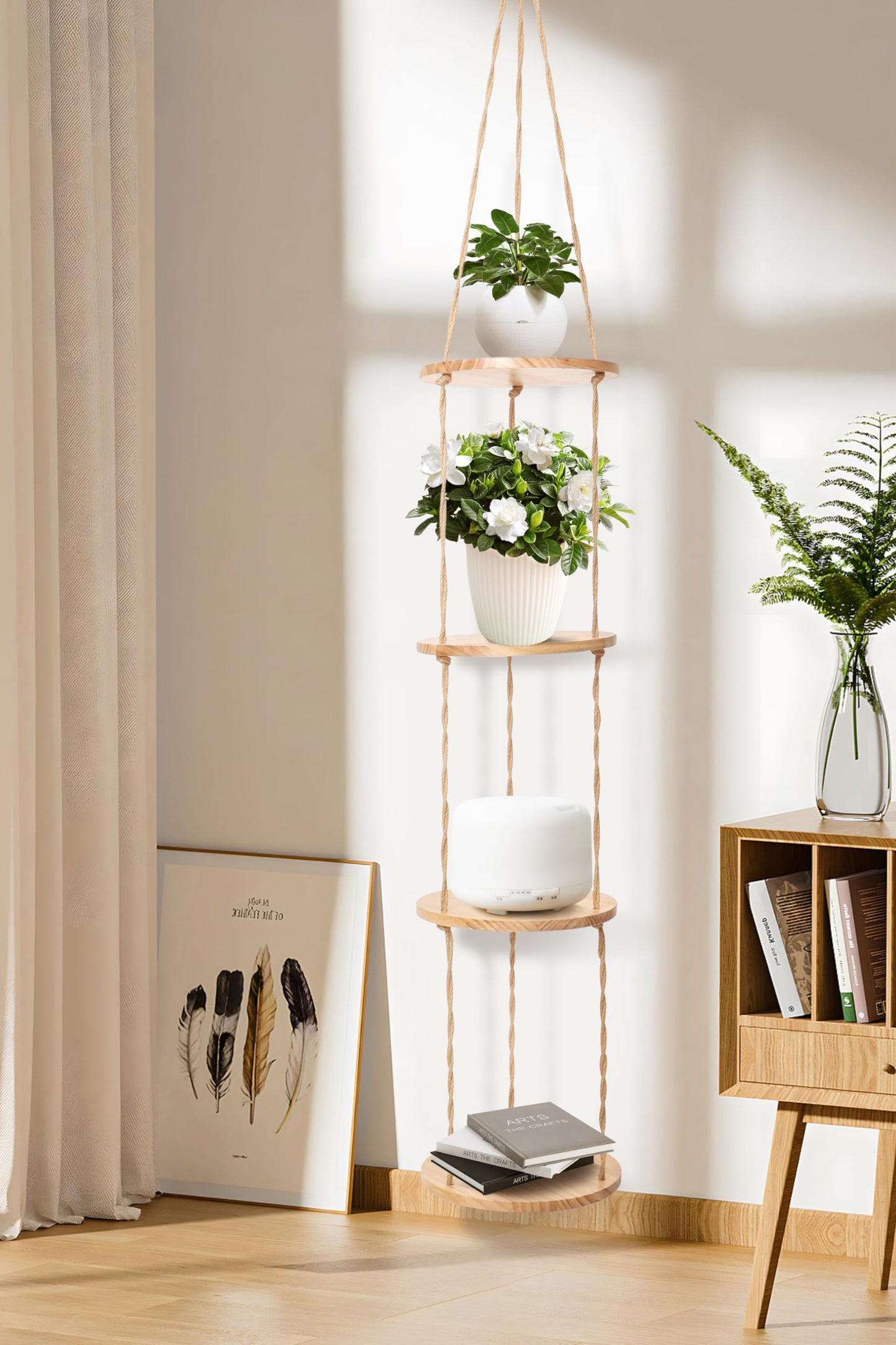 Hanging Plant Shelf