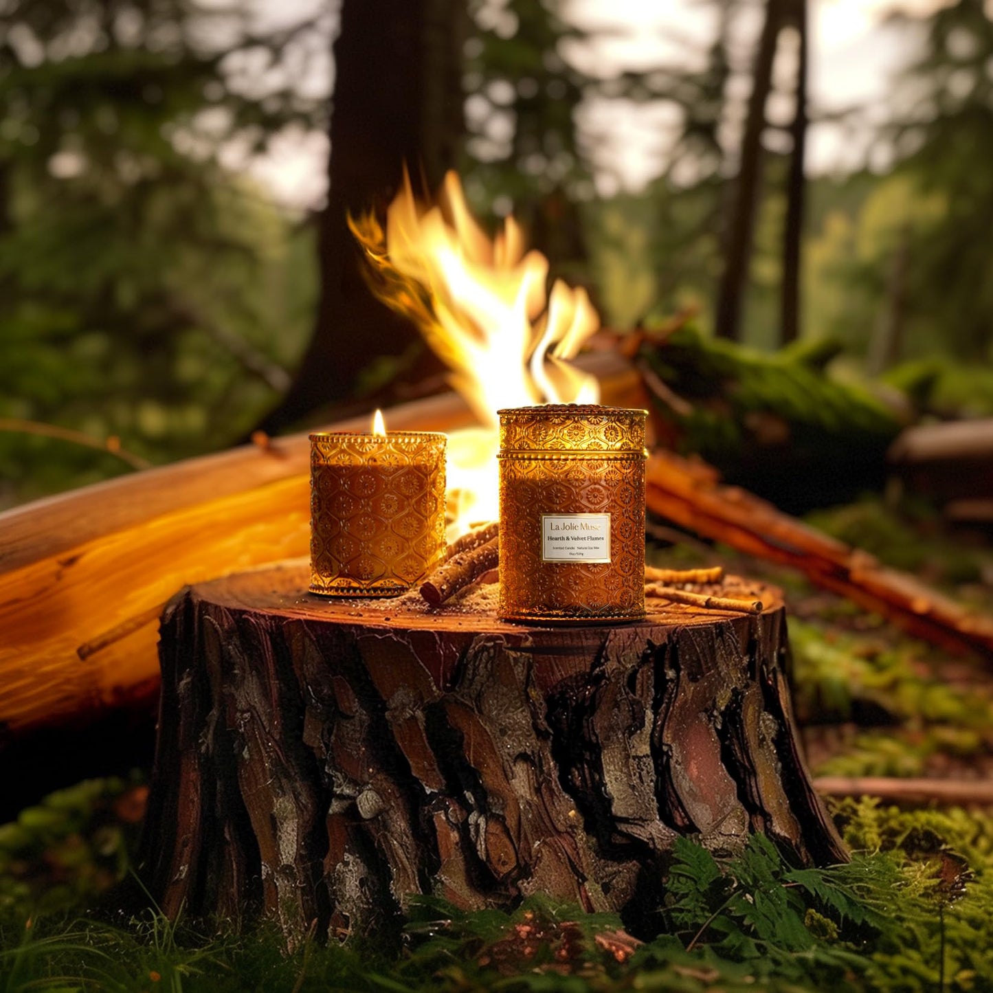 LA JOLIE MUSE Glass Jar Candle