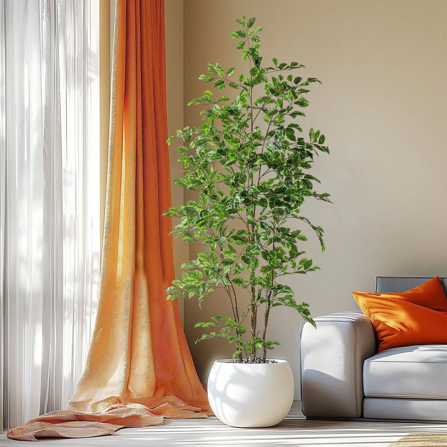 Artificial Ficus Tree & Planter