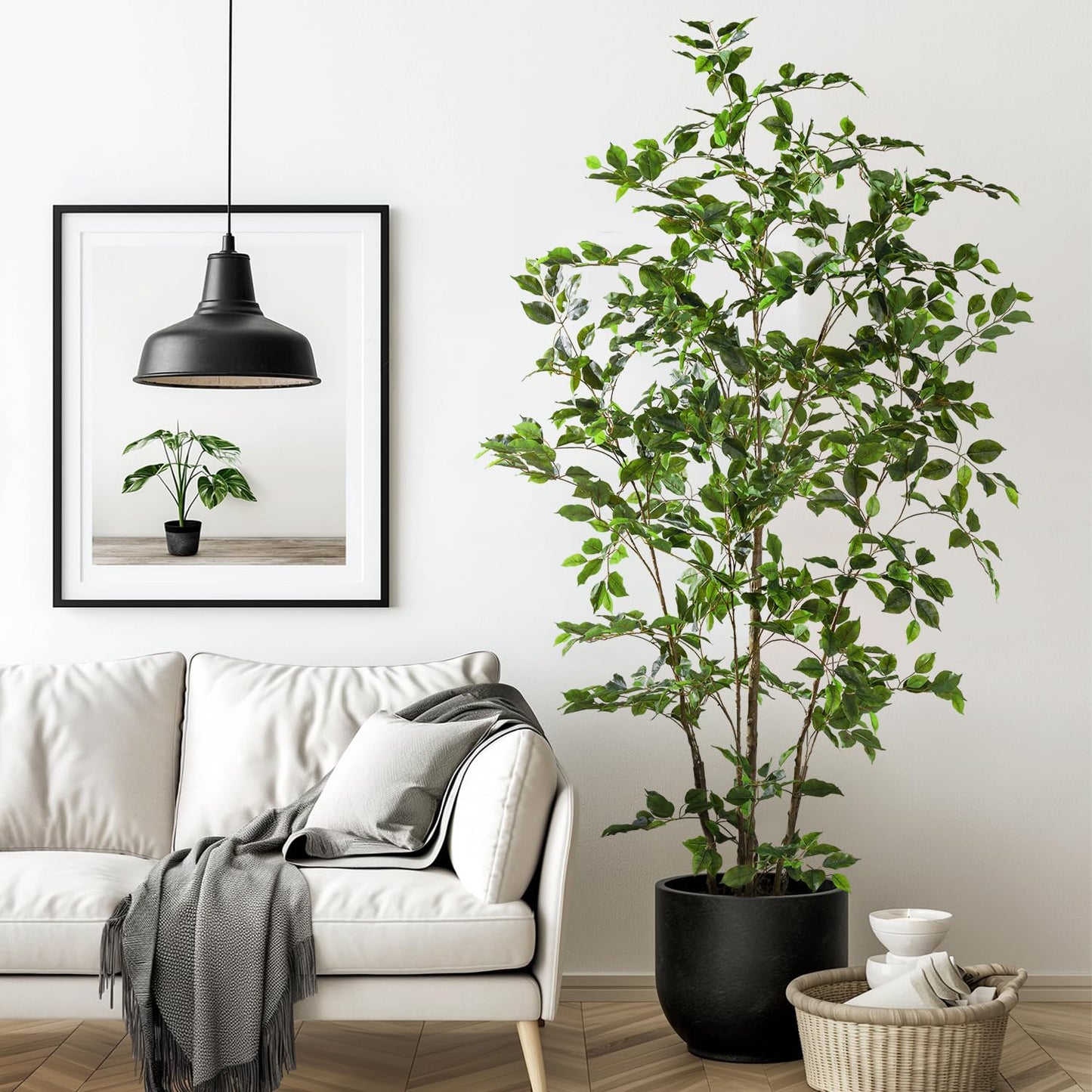 Artificial Ficus Tree & Planter