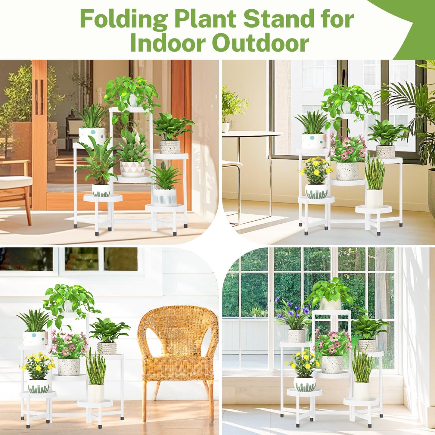 5 Tier Folding Plant Stand