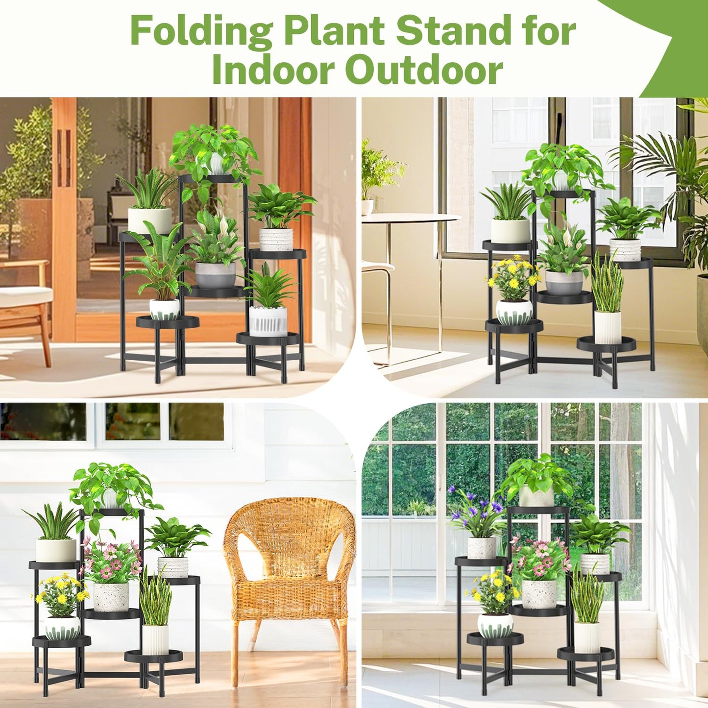 5 Tier Folding Plant Stand