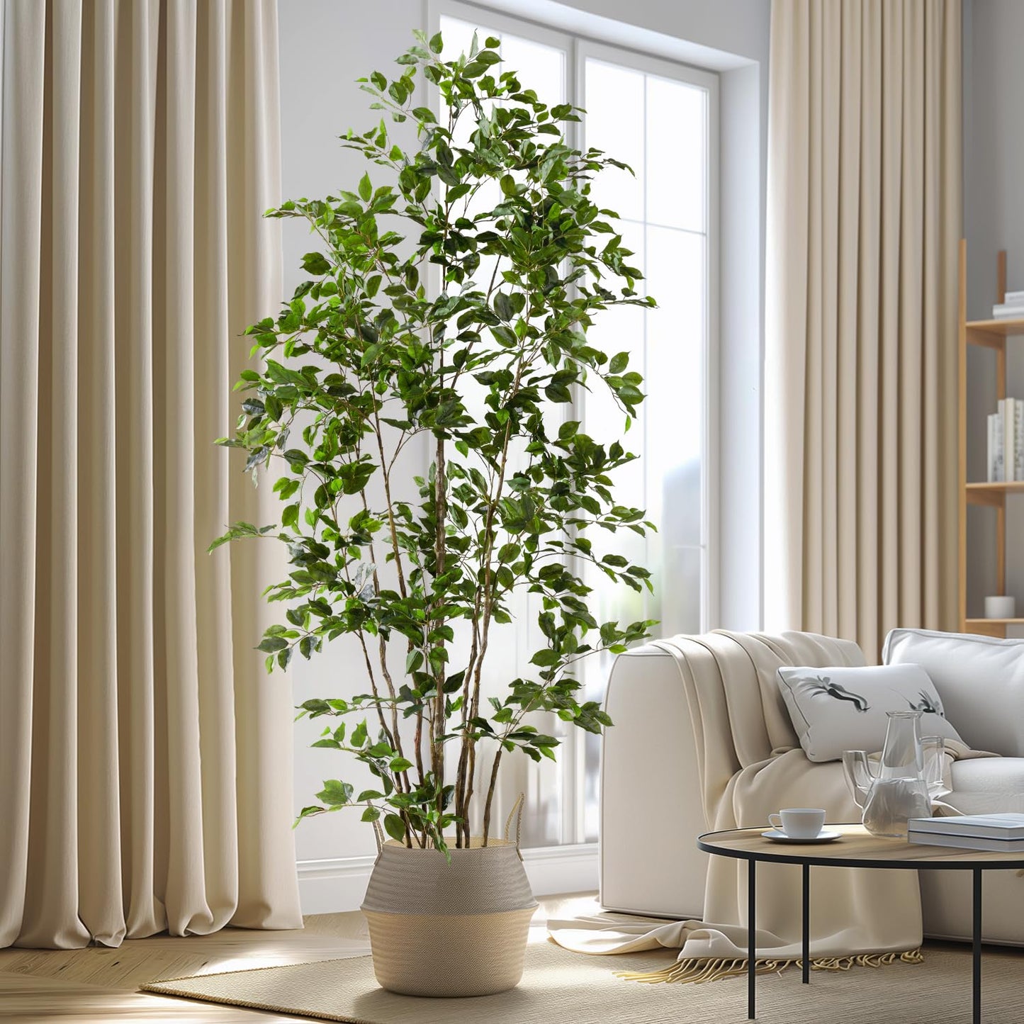Artificial Ficus Tree & Planter