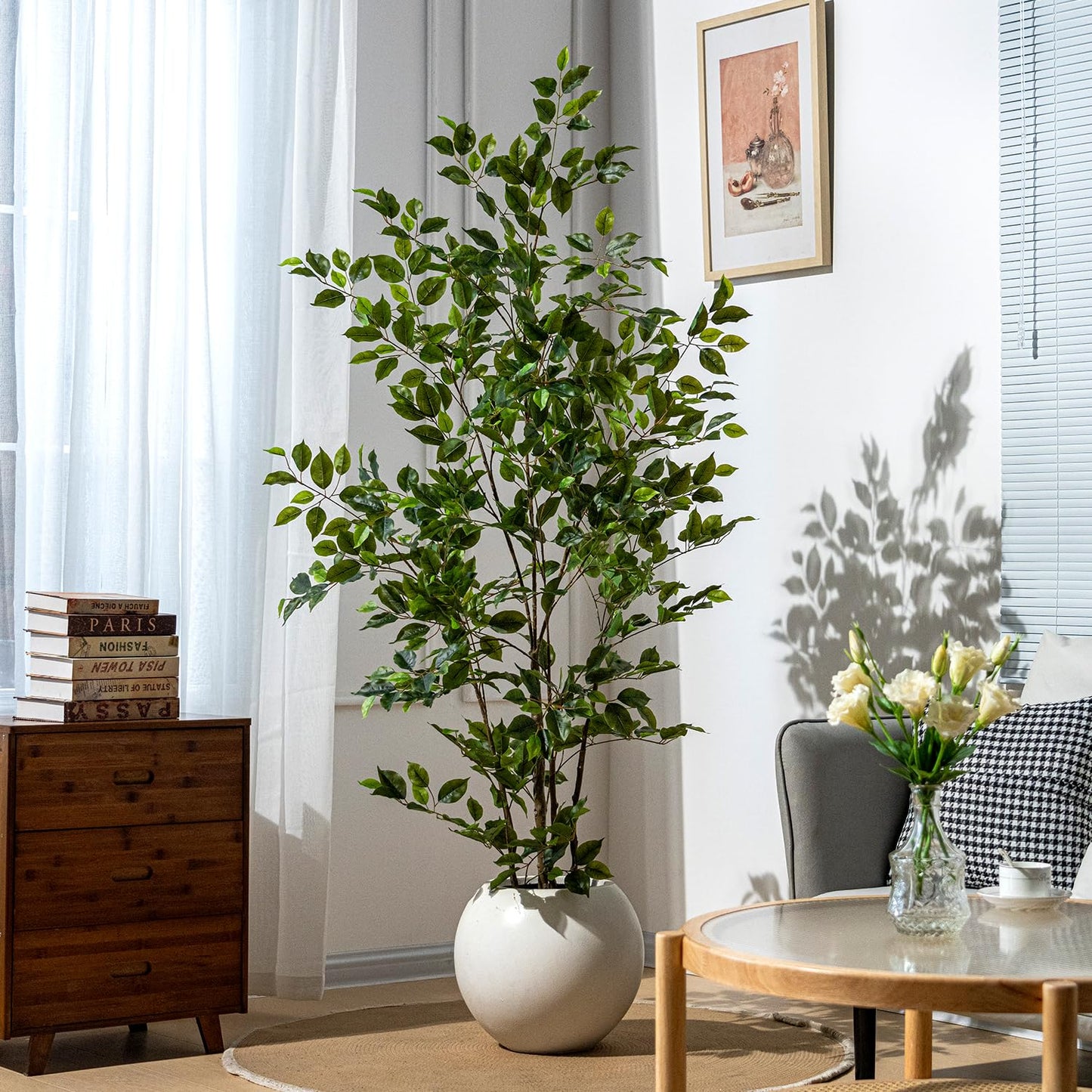 Artificial Ficus Tree & Planter