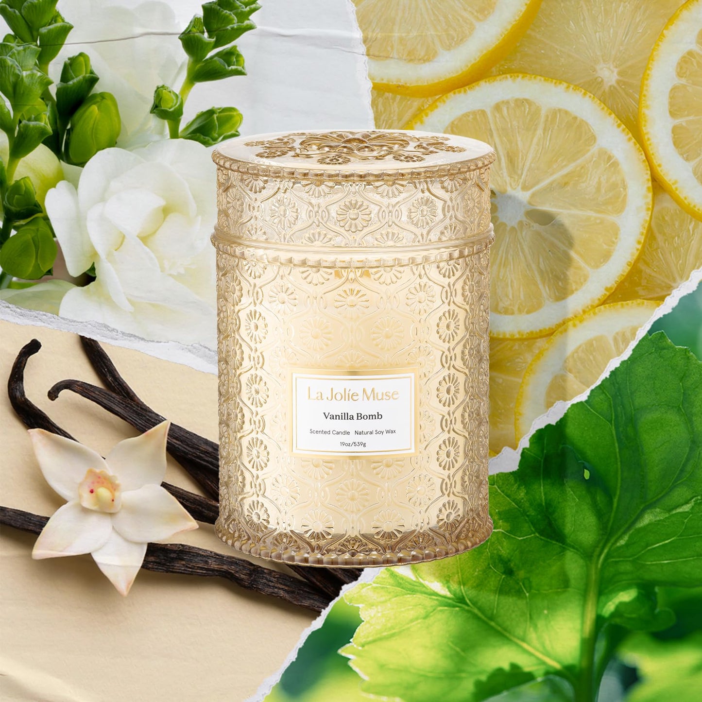 LA JOLIE MUSE Glass Jar Candle