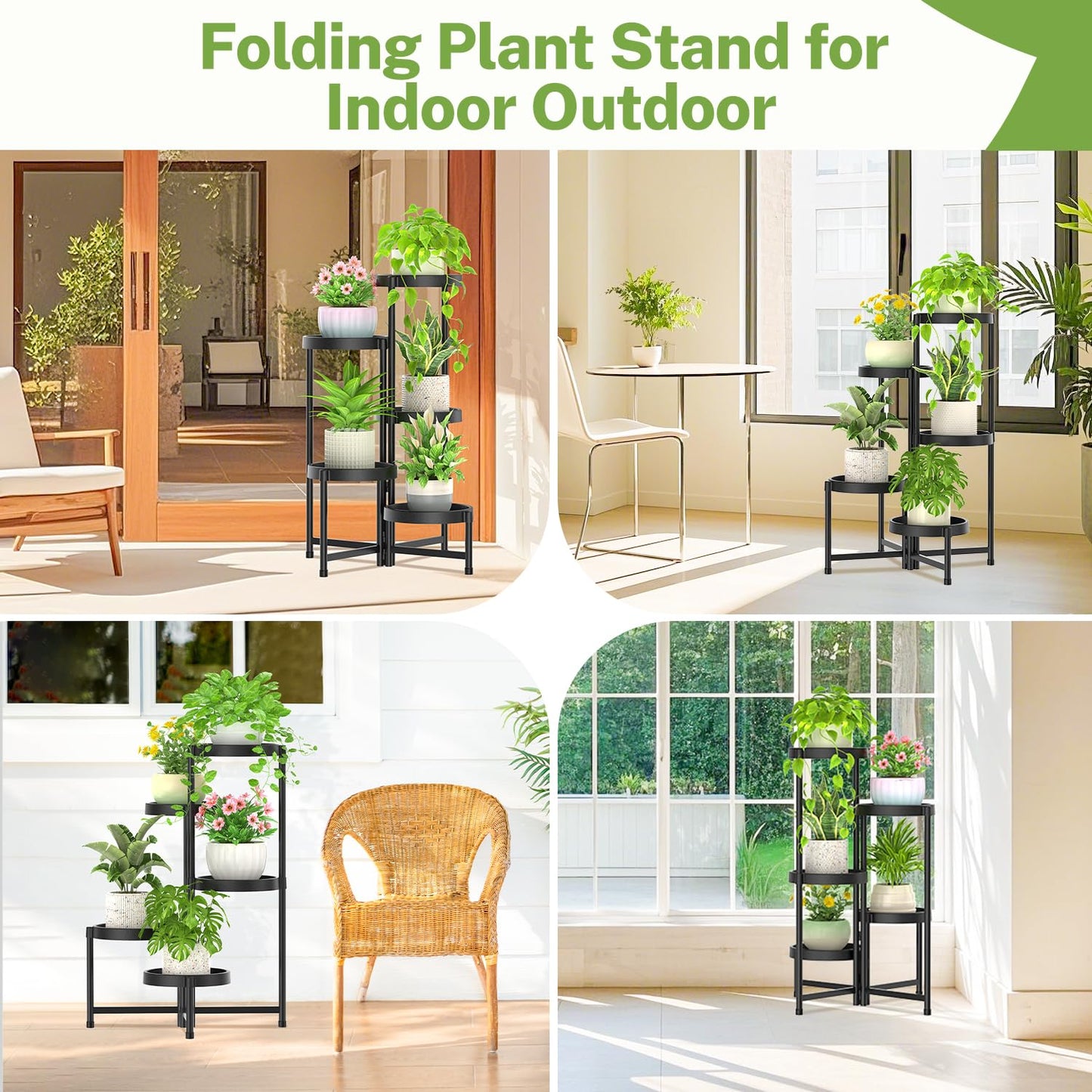 5 Tier Folding Plant Stand