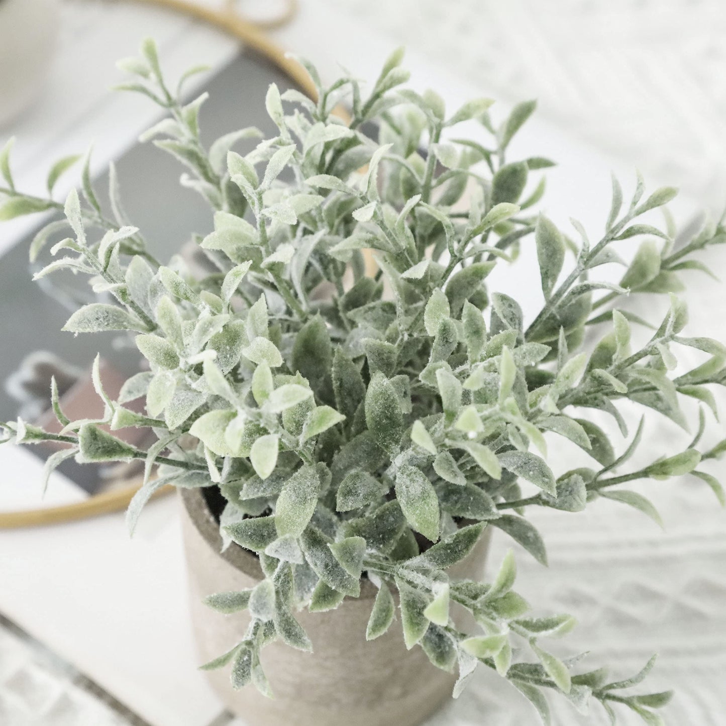 Mini Potted Artificial Plants - 3 pack