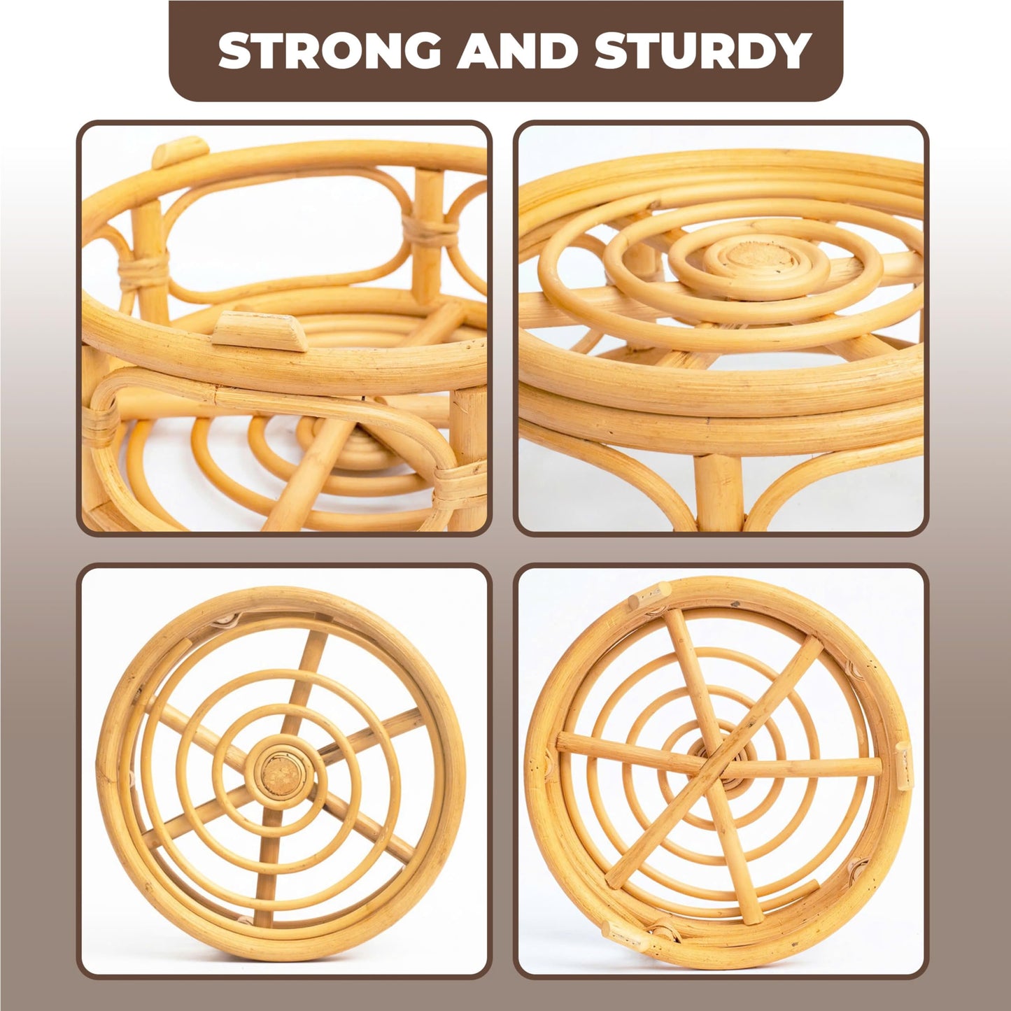 Rattan Wicker Risers S/M