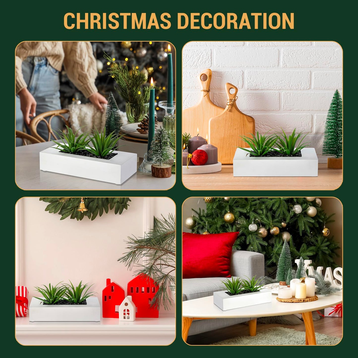 Faux Tabletop Plants