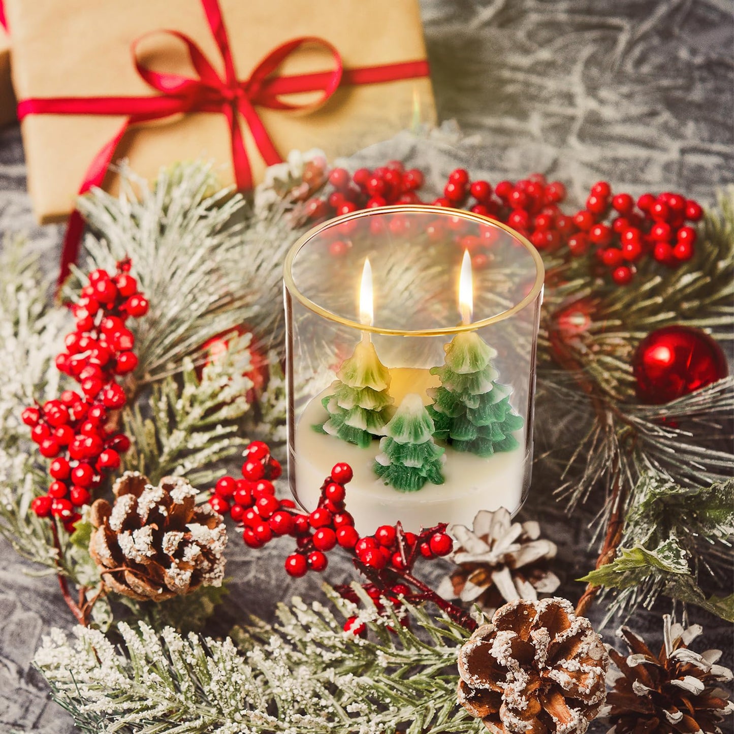 Cactus Terrarium Plant Candle