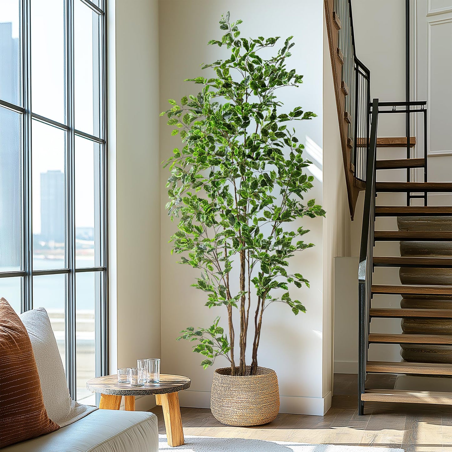 Artificial Ficus Tree & Planter