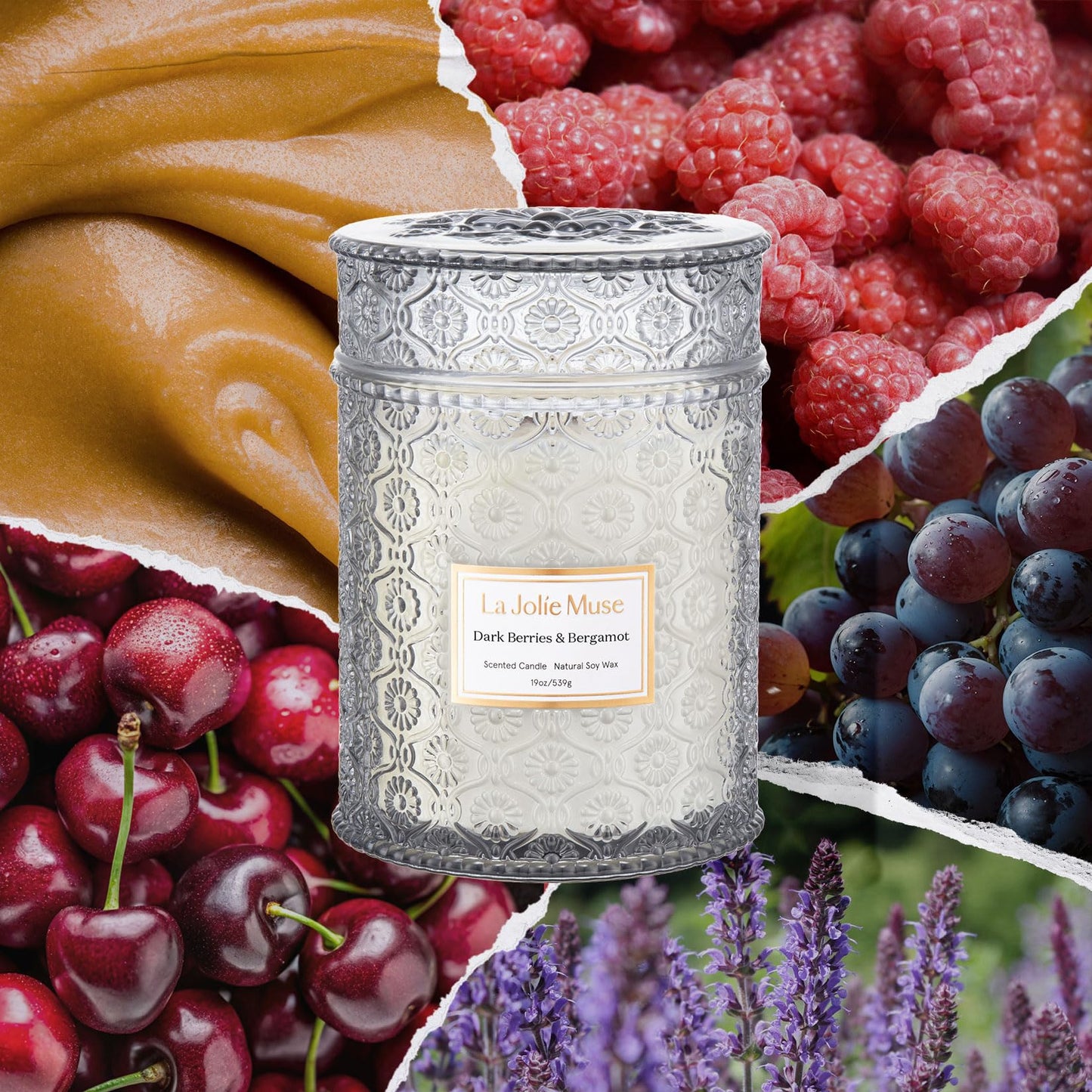 LA JOLIE MUSE Glass Jar Candle