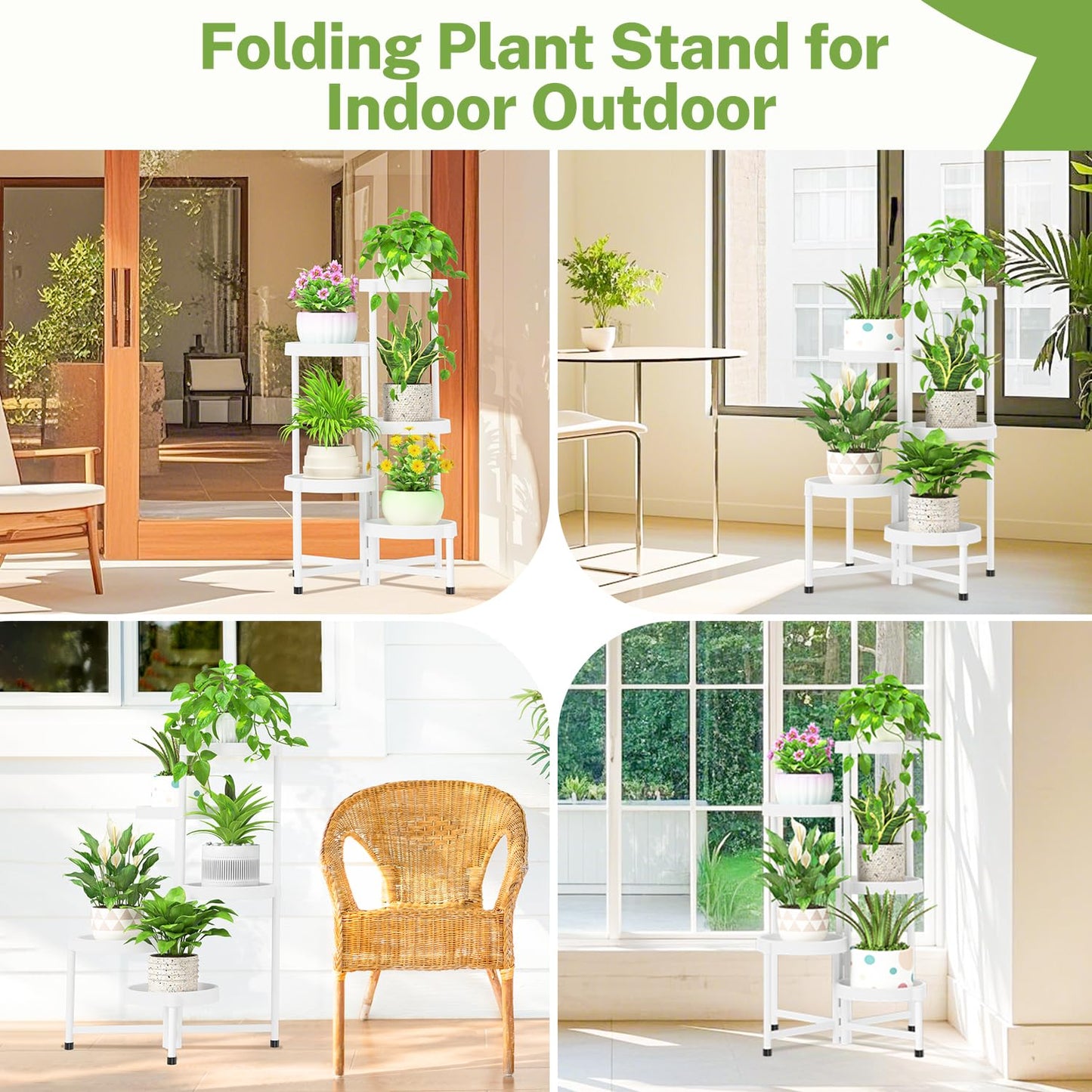 5 Tier Folding Plant Stand