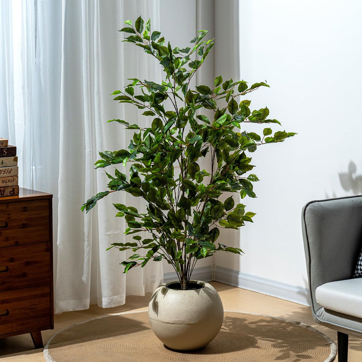 Artificial Ficus Tree & Planter