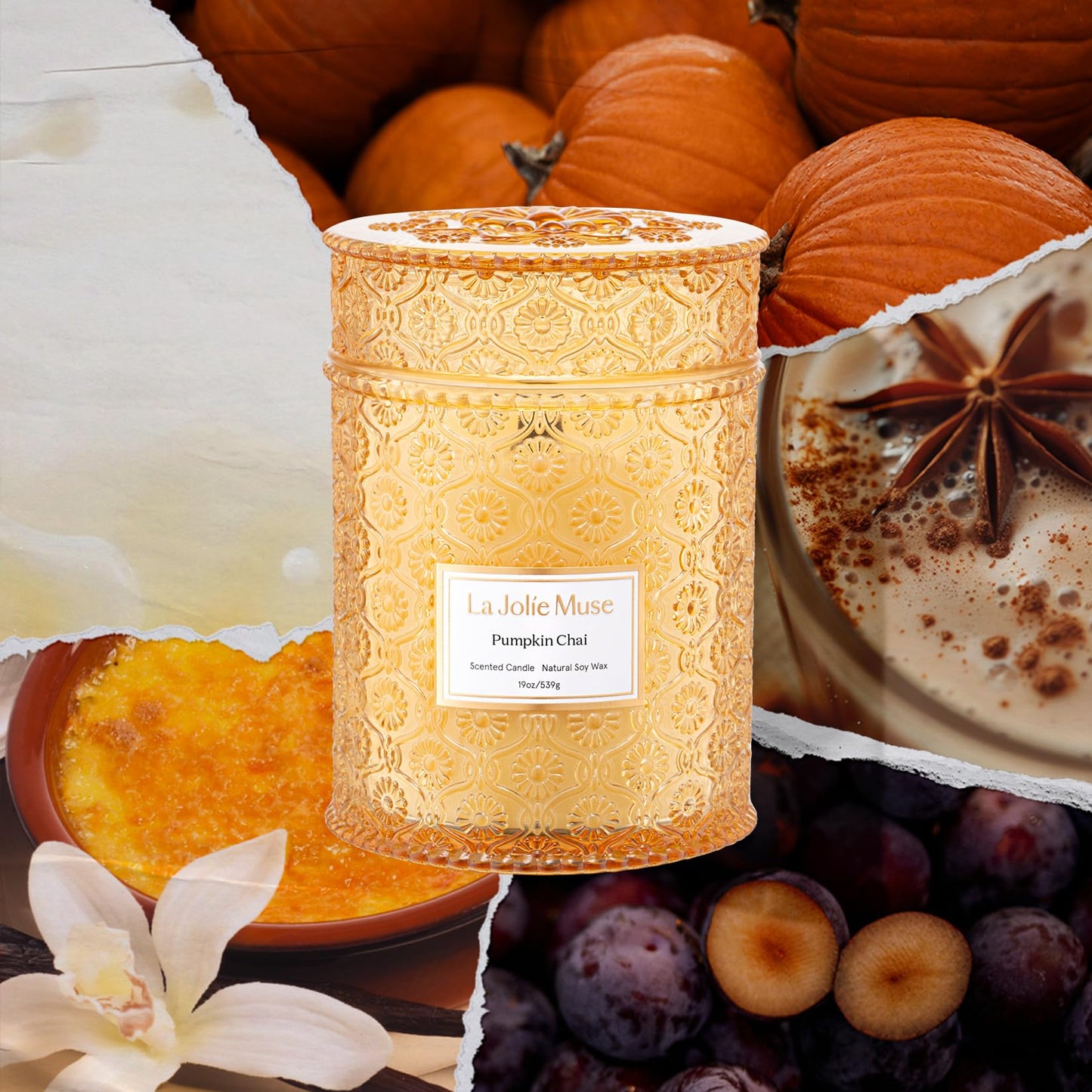 LA JOLIE MUSE Glass Jar Candle