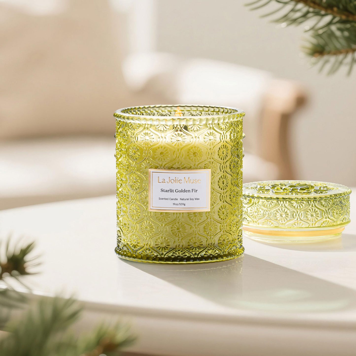 LA JOLIE MUSE Glass Jar Candle