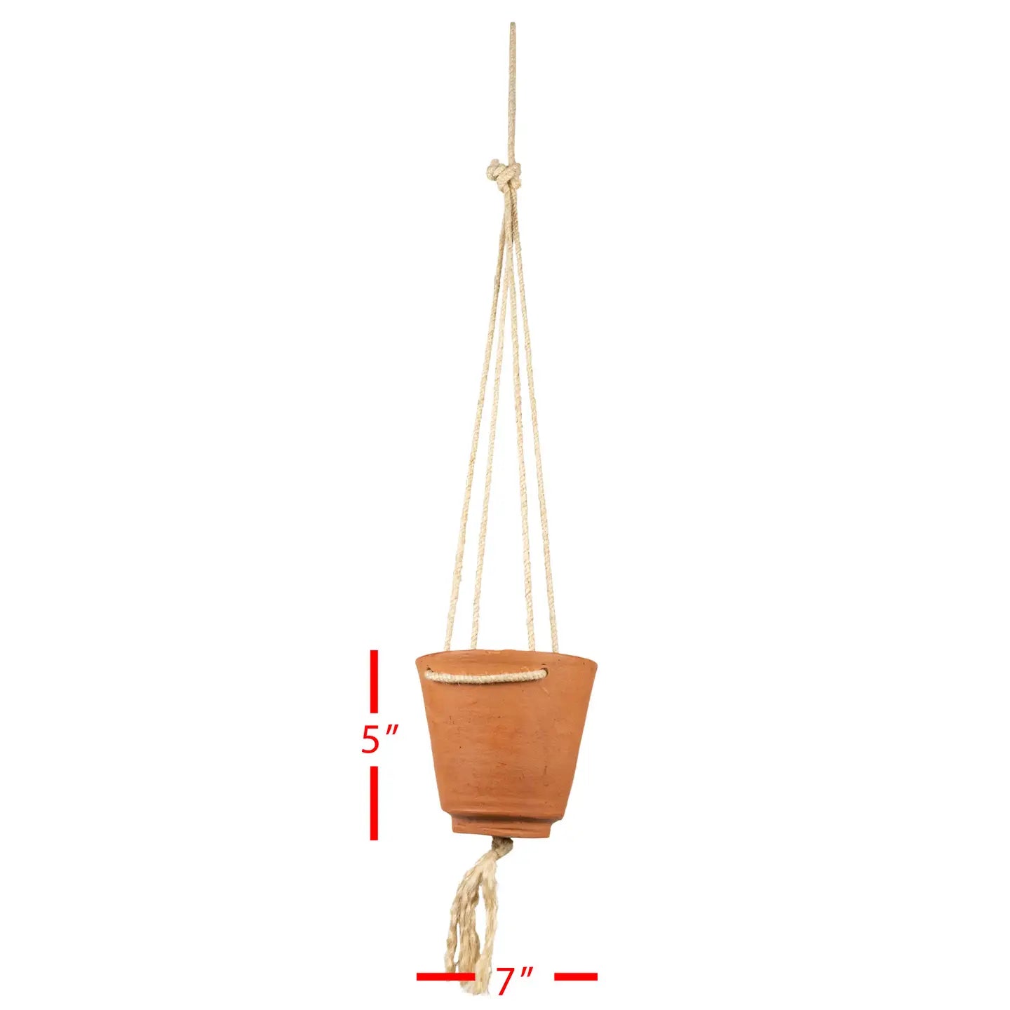 Small Hanging Terracotta Planter
