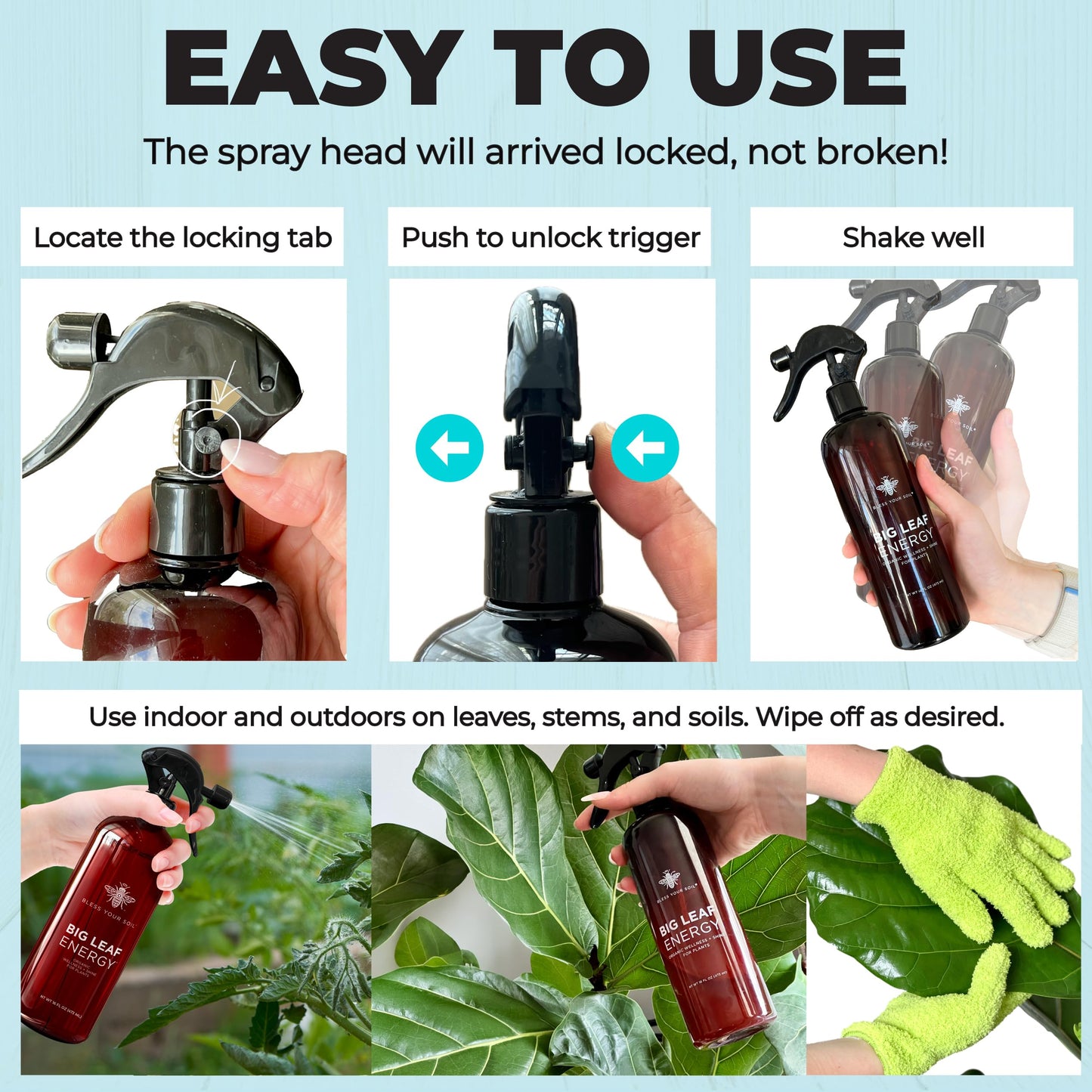 Big Leaf Energy Organic Neem Oil + Essential Oils