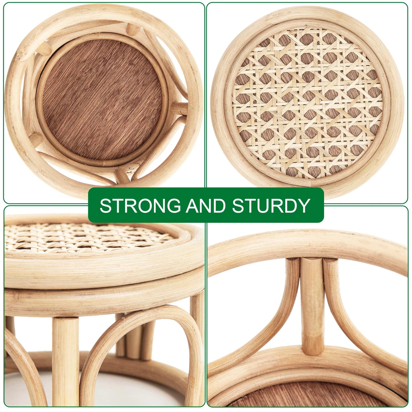 Rattan Wicker Risers S/M