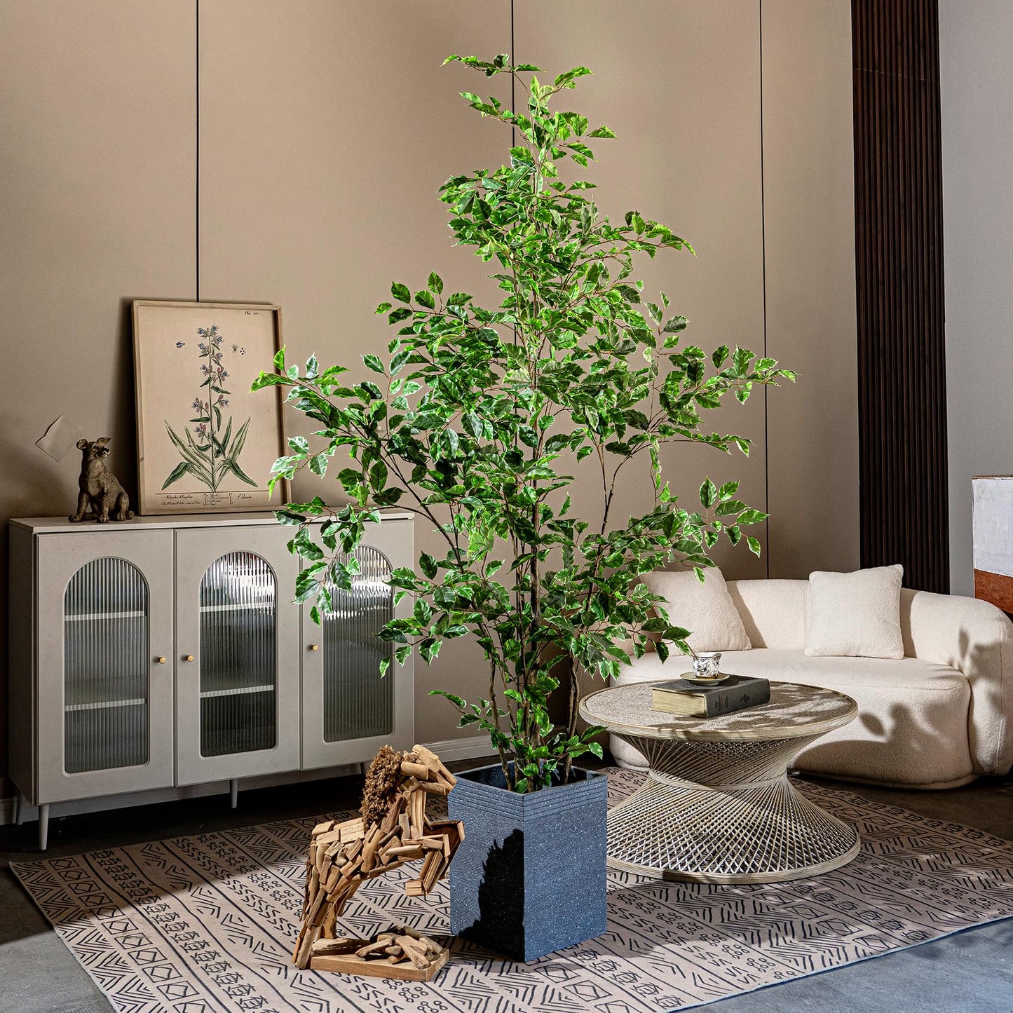 Artificial Ficus Tree & Planter