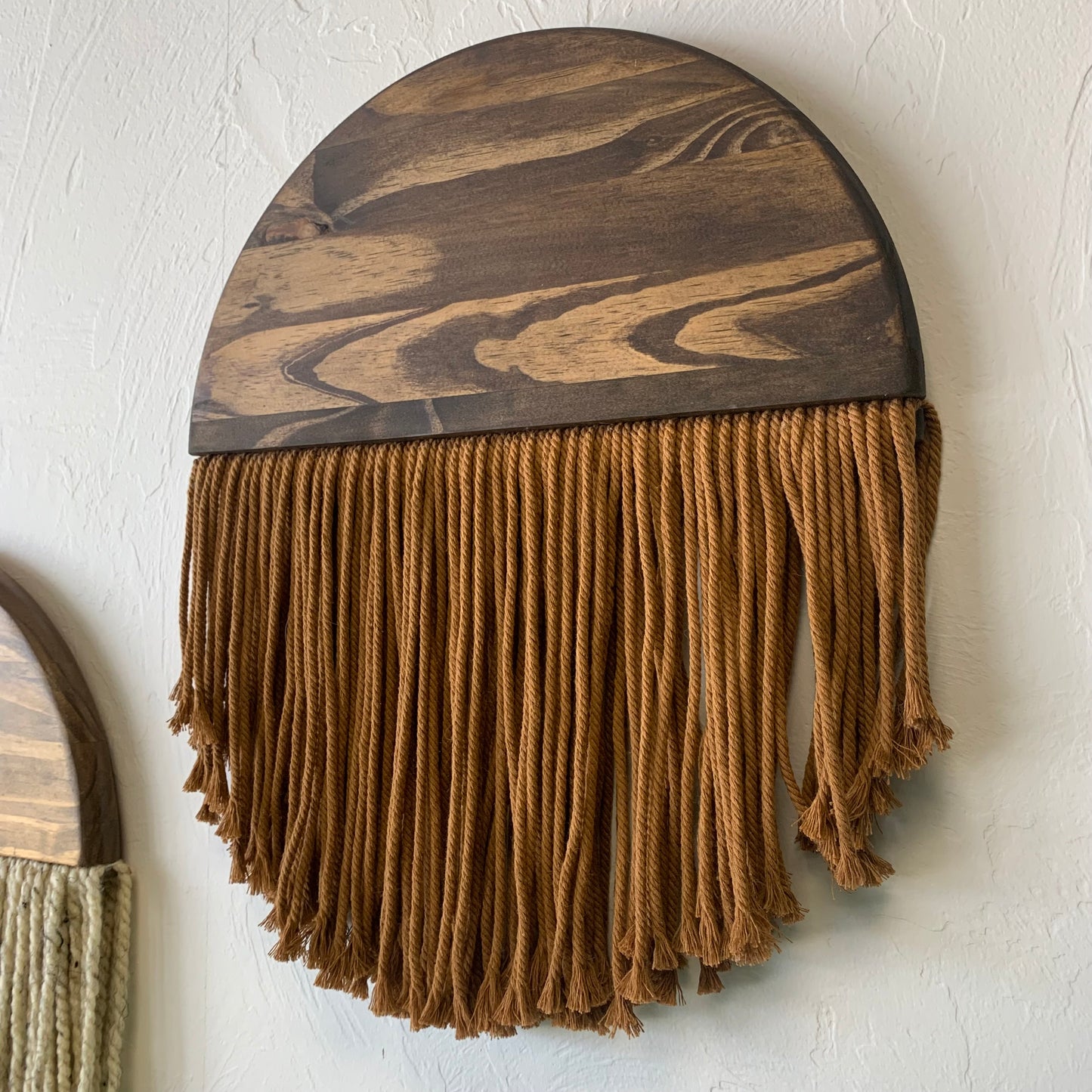 Half Moon Macrame Wall Hanging